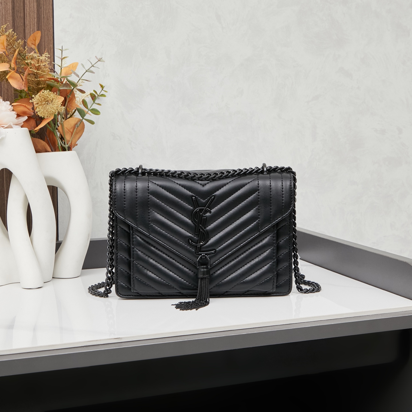【Yves Saint Laurent】22x15.5x7CM
