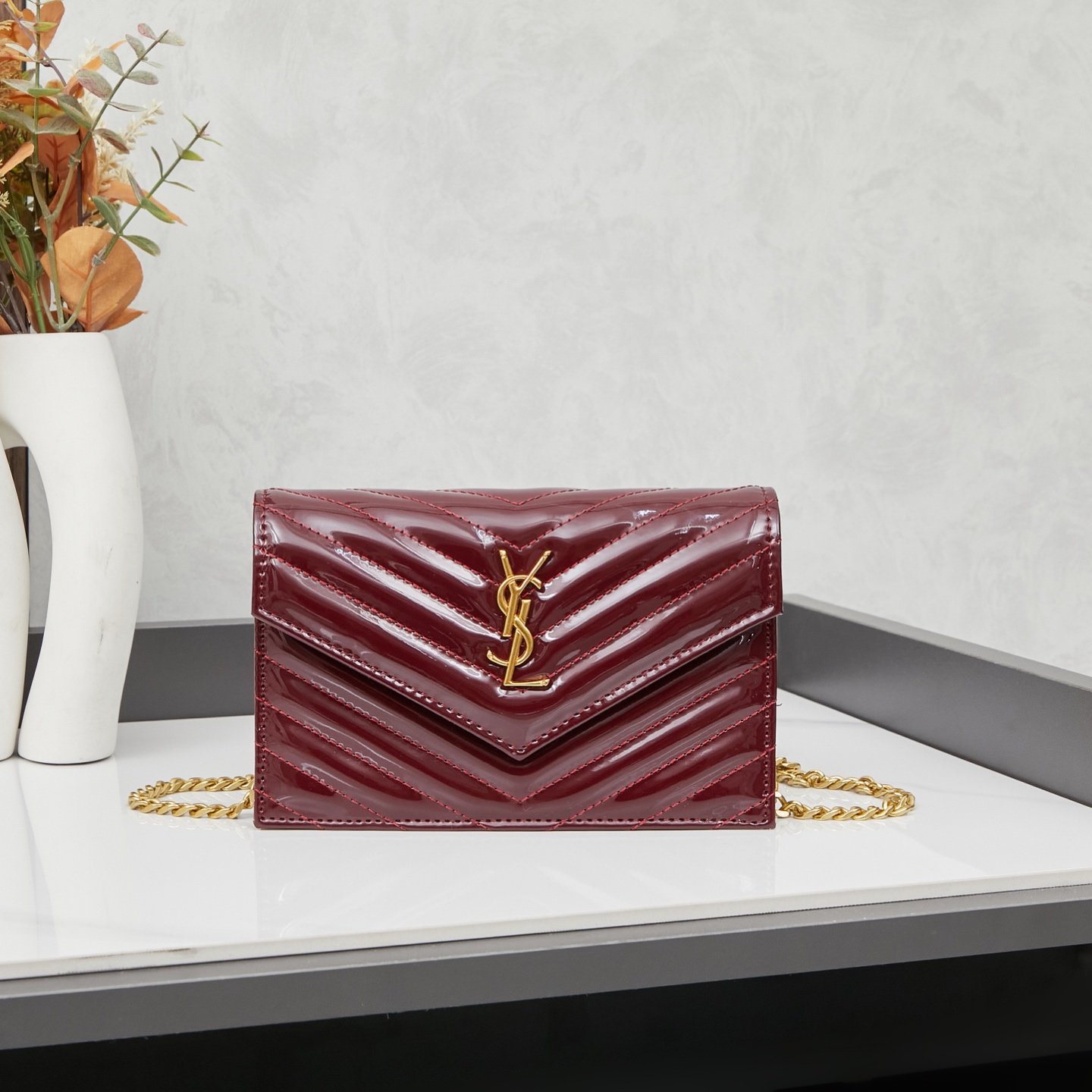 【Yves Saint Laurent】19x13x4.5CM