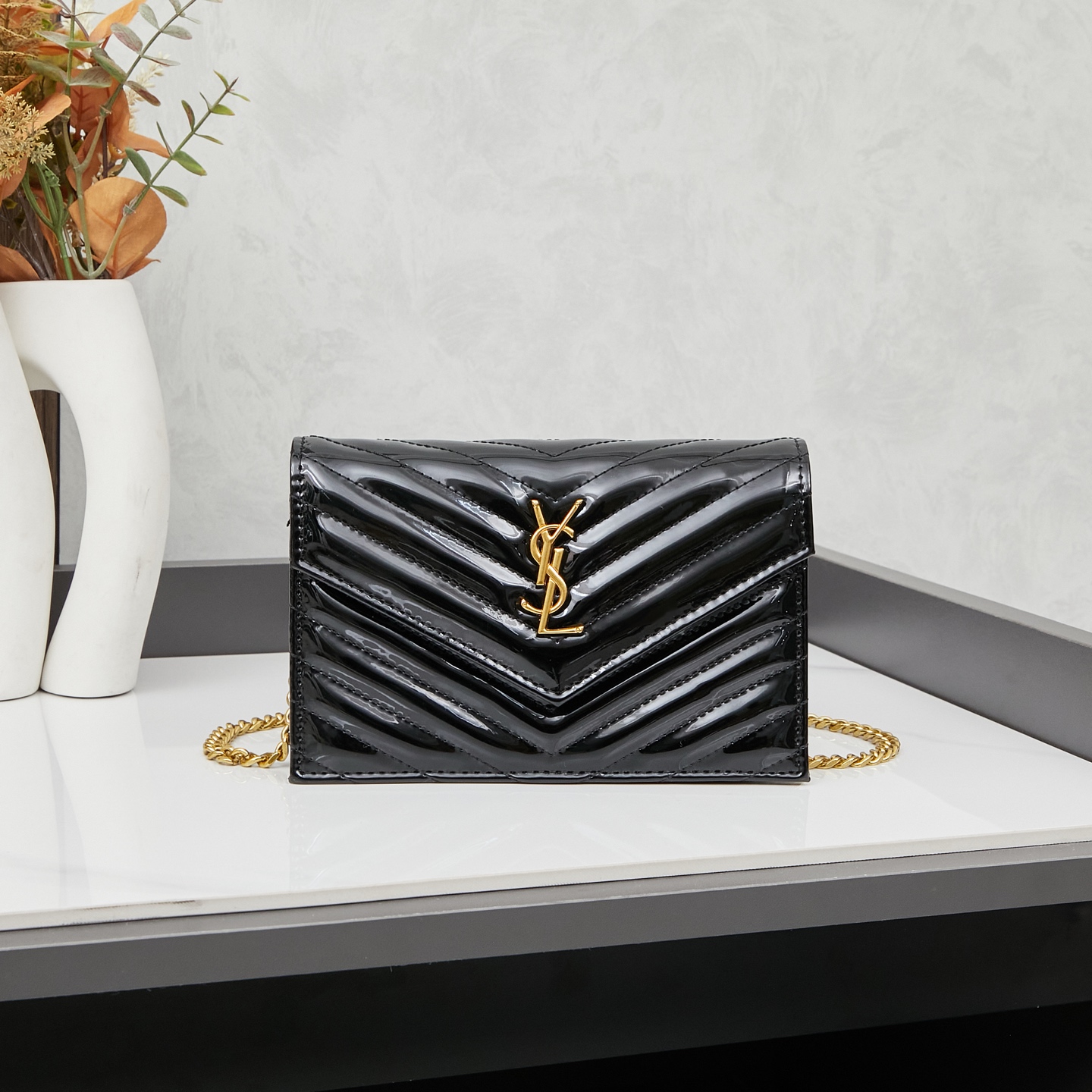 【Yves Saint Laurent】19x13x4.5CM