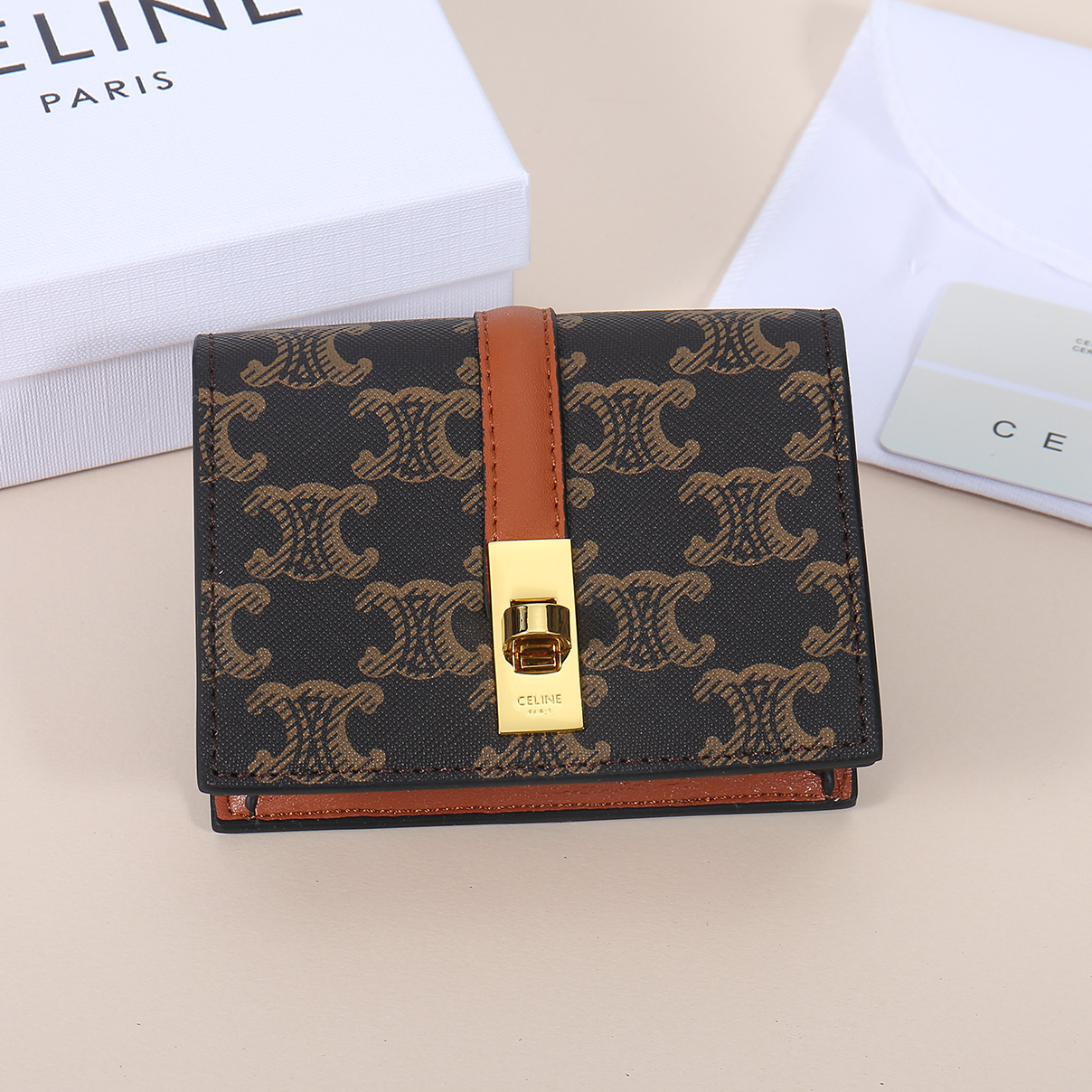 【CELINE】カードケース  10.5x8.5x3cm