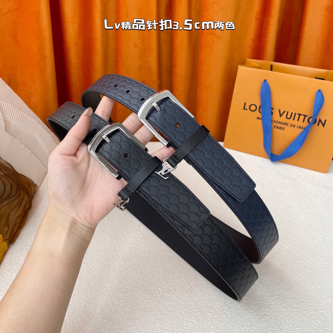 【Louis Vuitton】 メンズ  幅：3.5cm 長：105-125CM