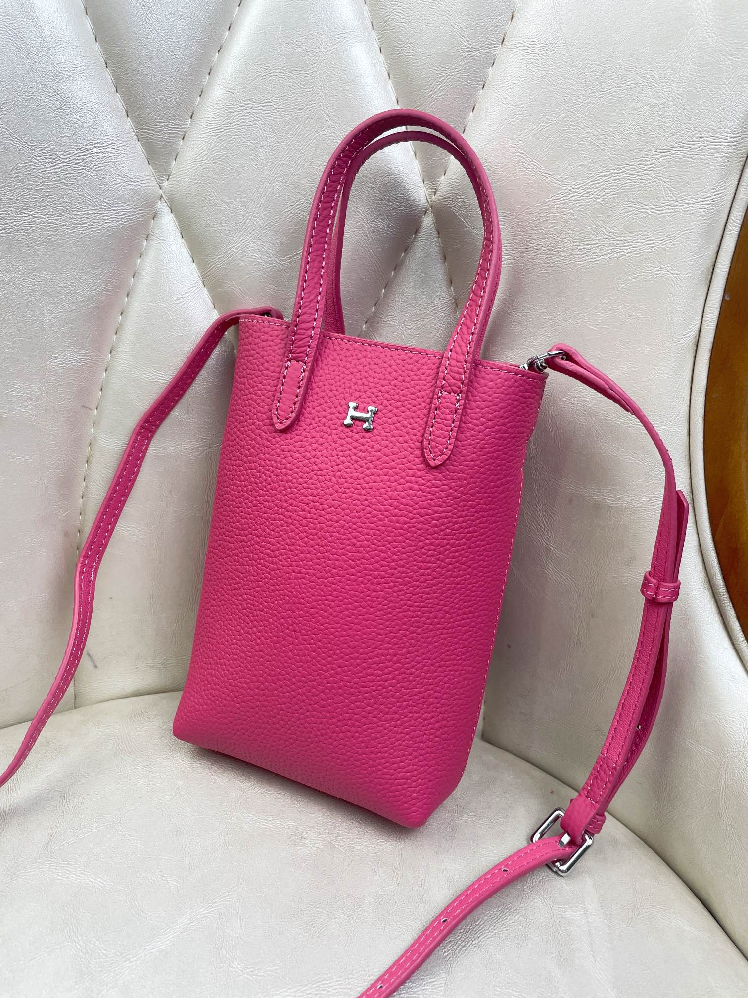 【Hermes 】19×14×6.5cm