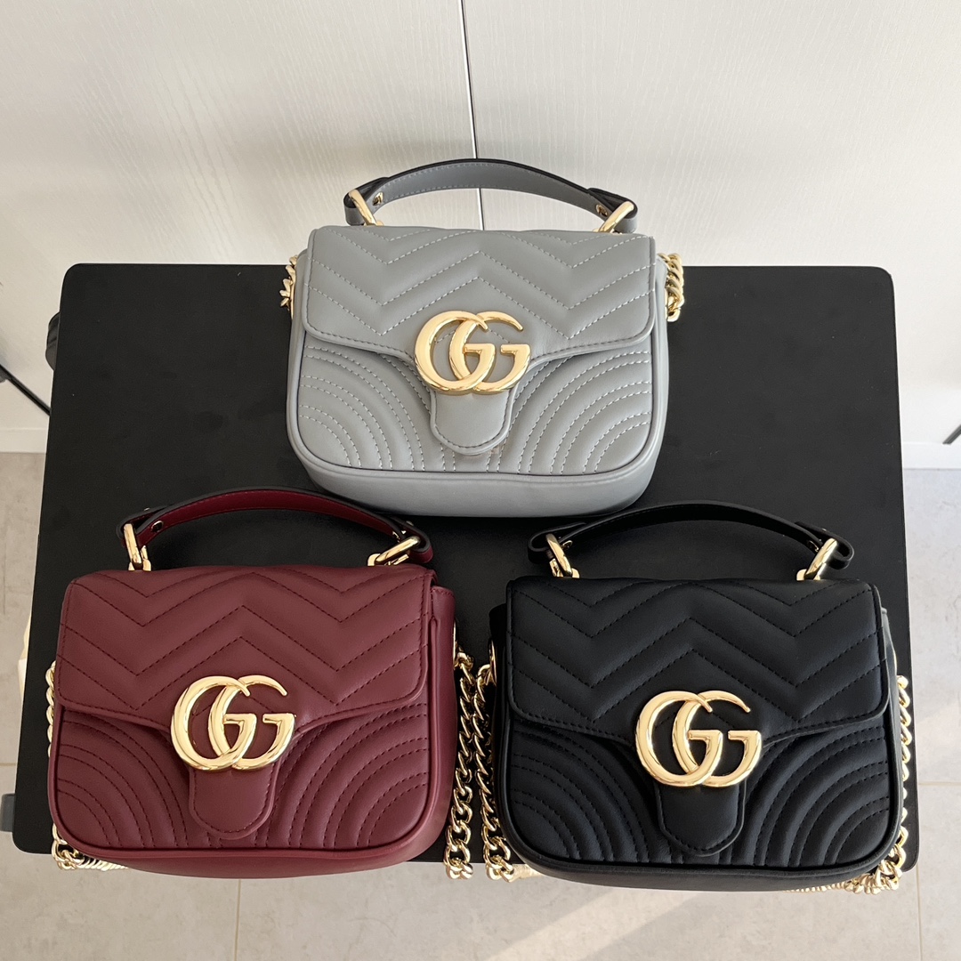 【GUCCI】marmont  17×13×6cm