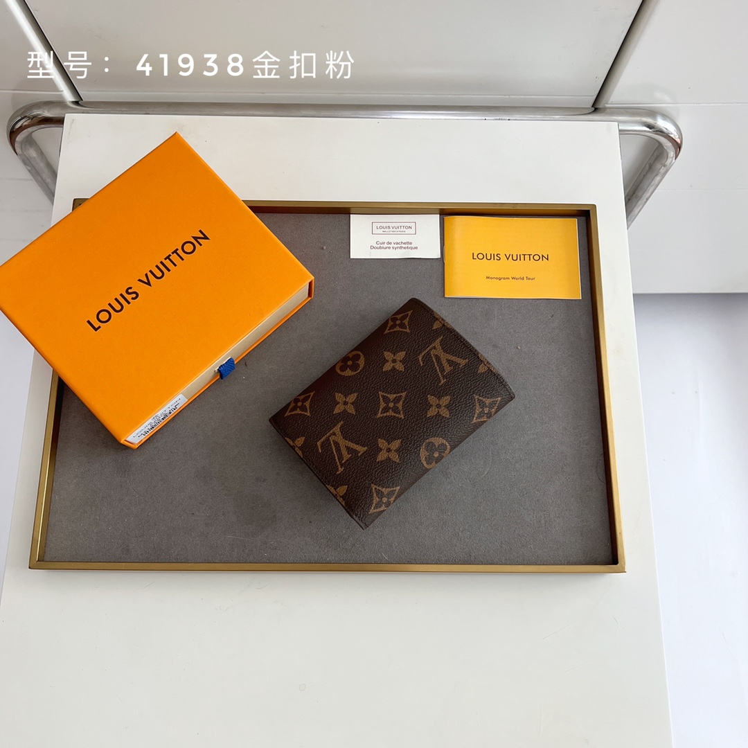 国内在庫(3日にお届け)  【LOUIS VUITTON】財布 M41938