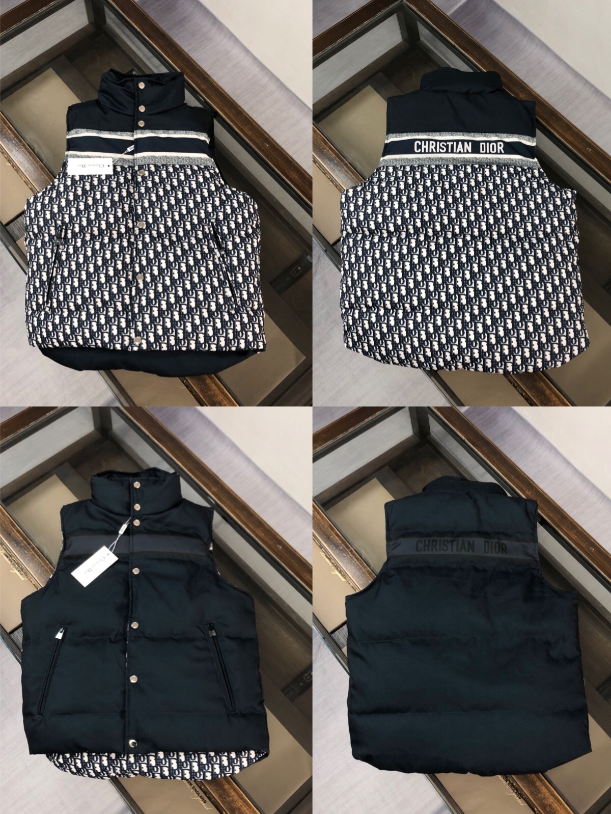 【ダウンジャケット】DIOR S-M-L-XL-XXL