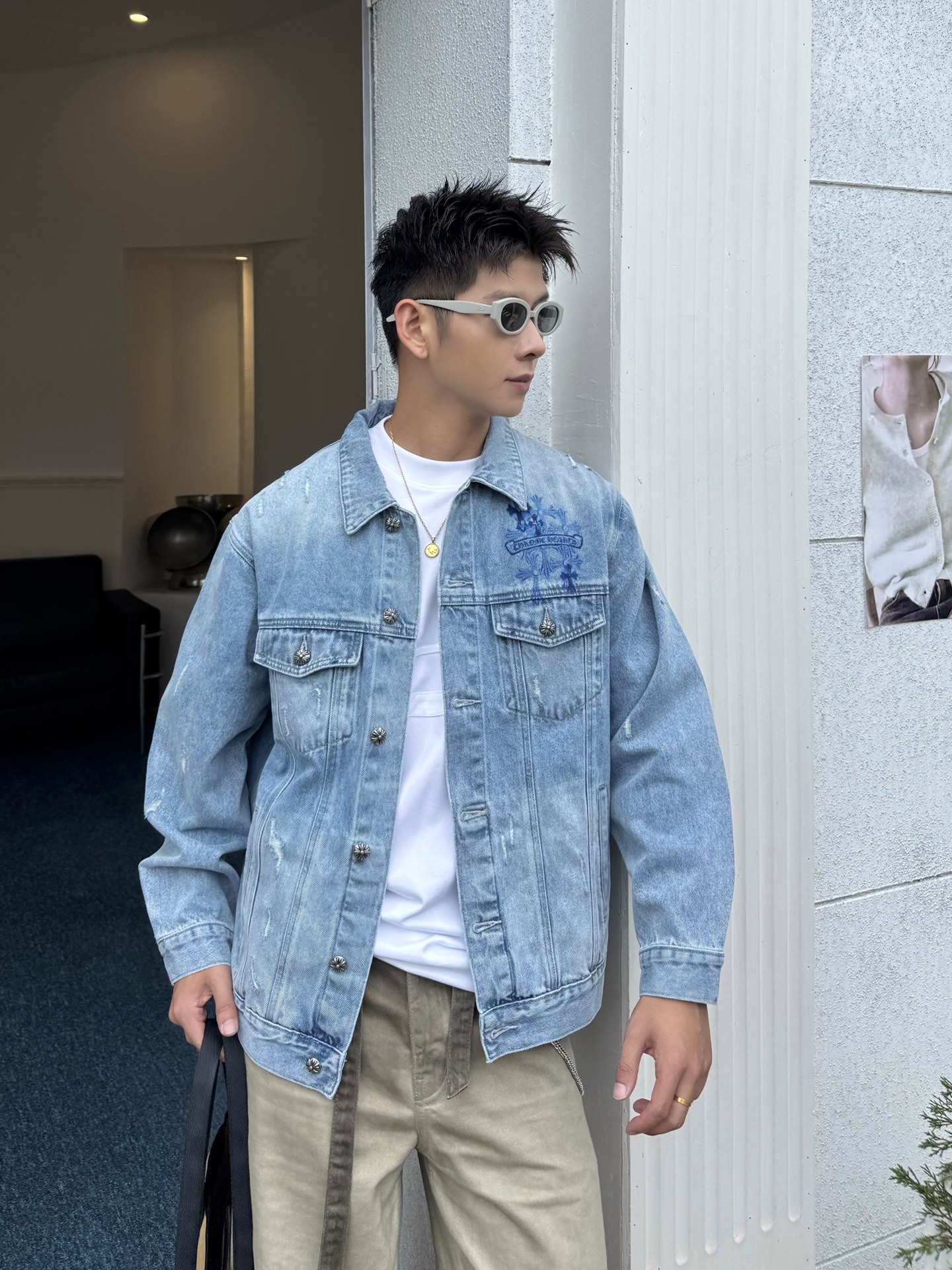 【ジャケット】chrome hearts   S-XL