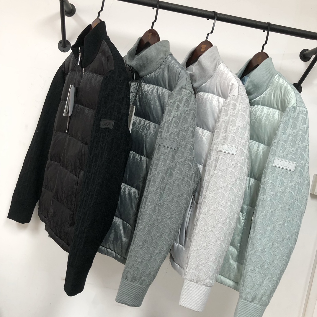 【ダウンジャケット】DIOR  Oblique  48-50-52-54-56（M-3xl）