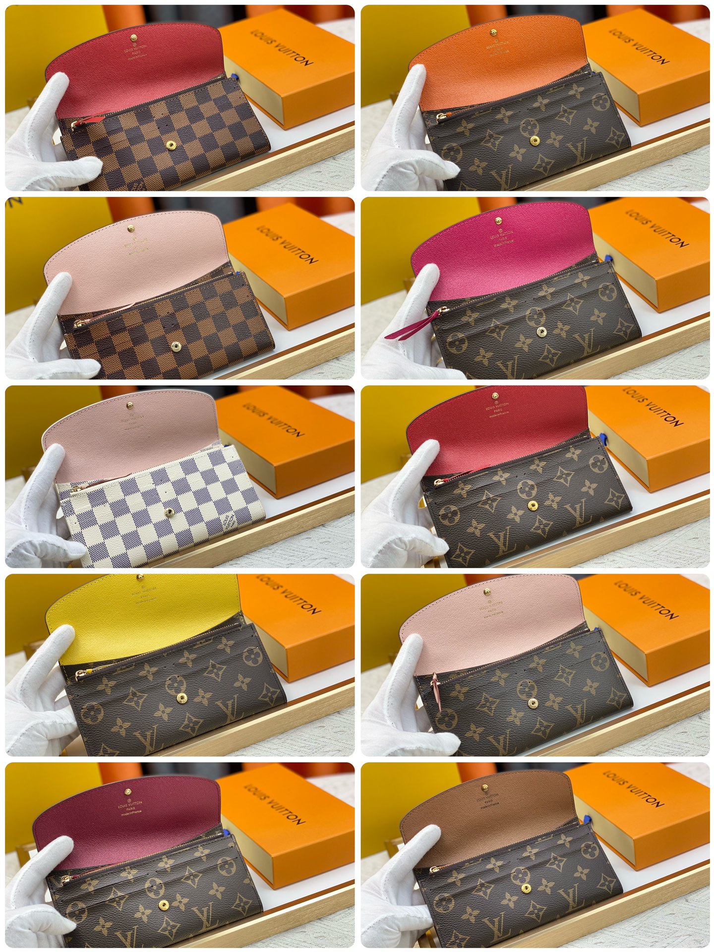 【LOUIS VUITTON】Emilie  19x10cm