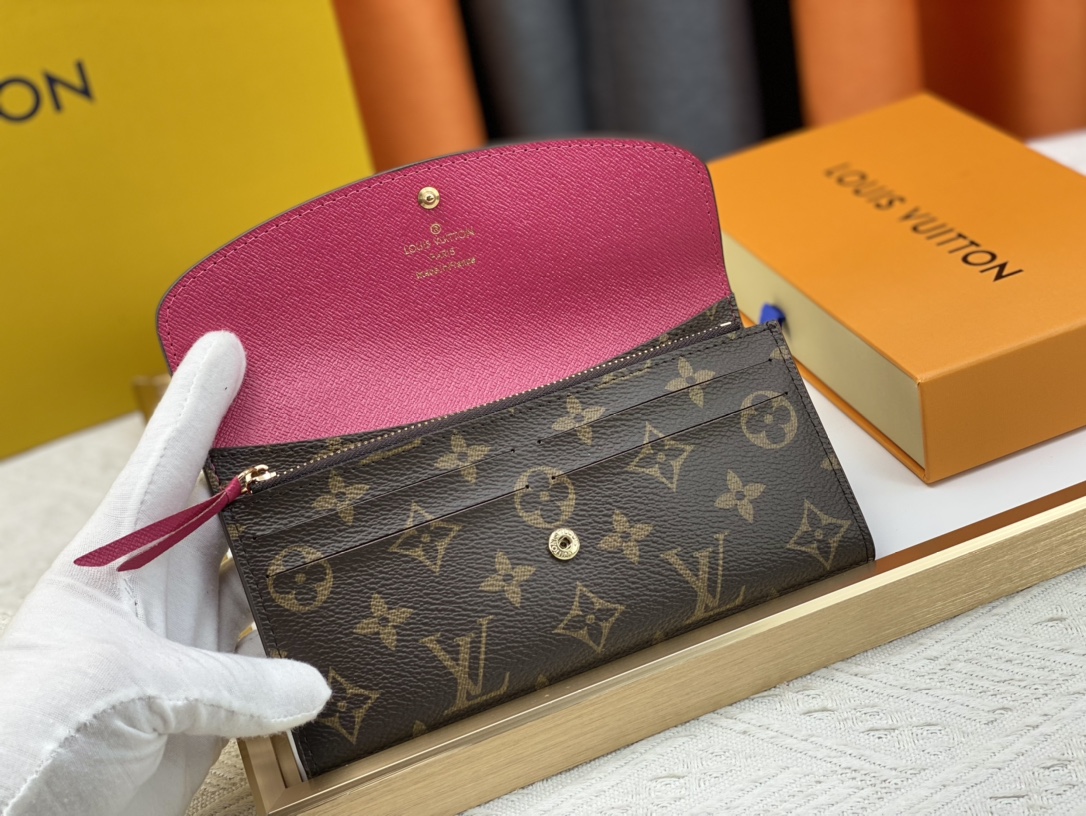 【LOUIS VUITTON】Emilie  19x10cm