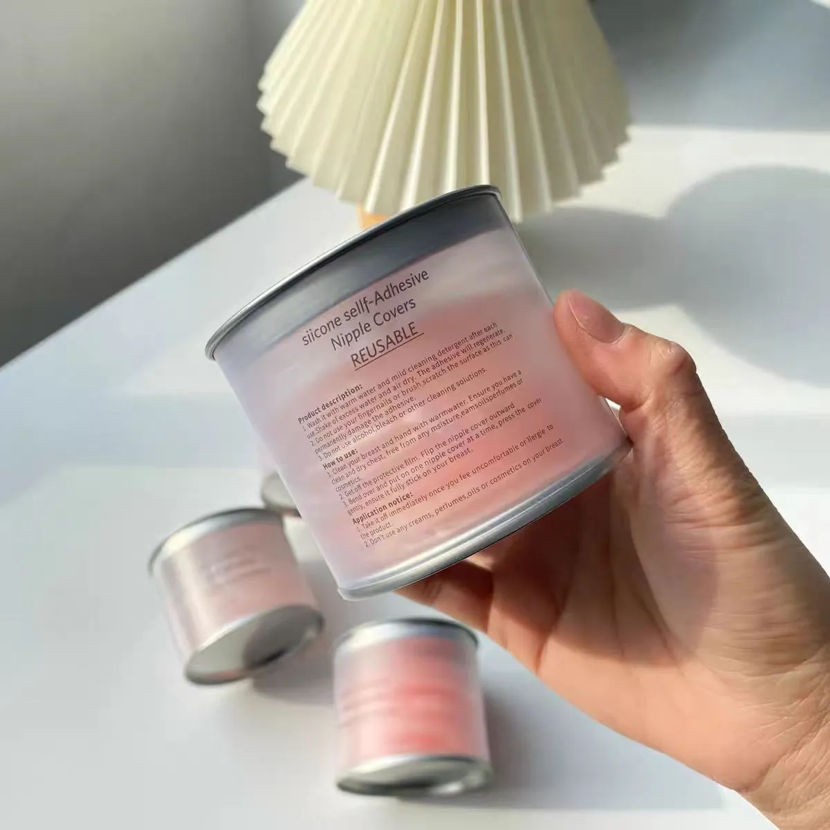 防磨防凸点圆型硅胶乳贴  (4341)-La'Belle Fashion Boutique Sdn Bhd