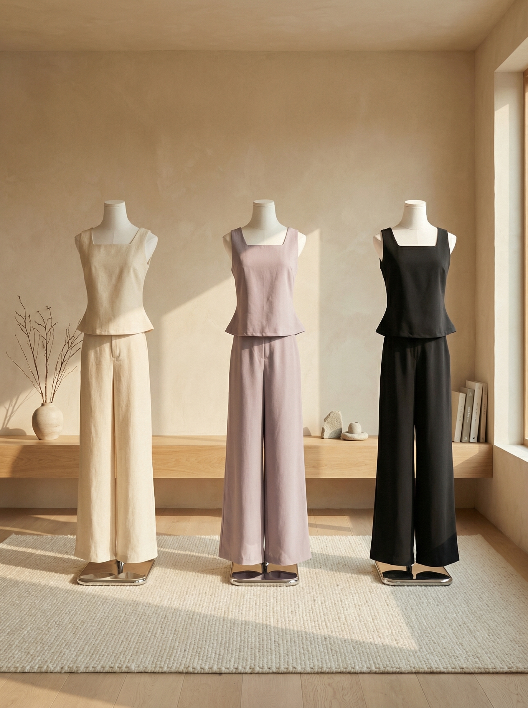 美式简约气质两件套 (ST21611)