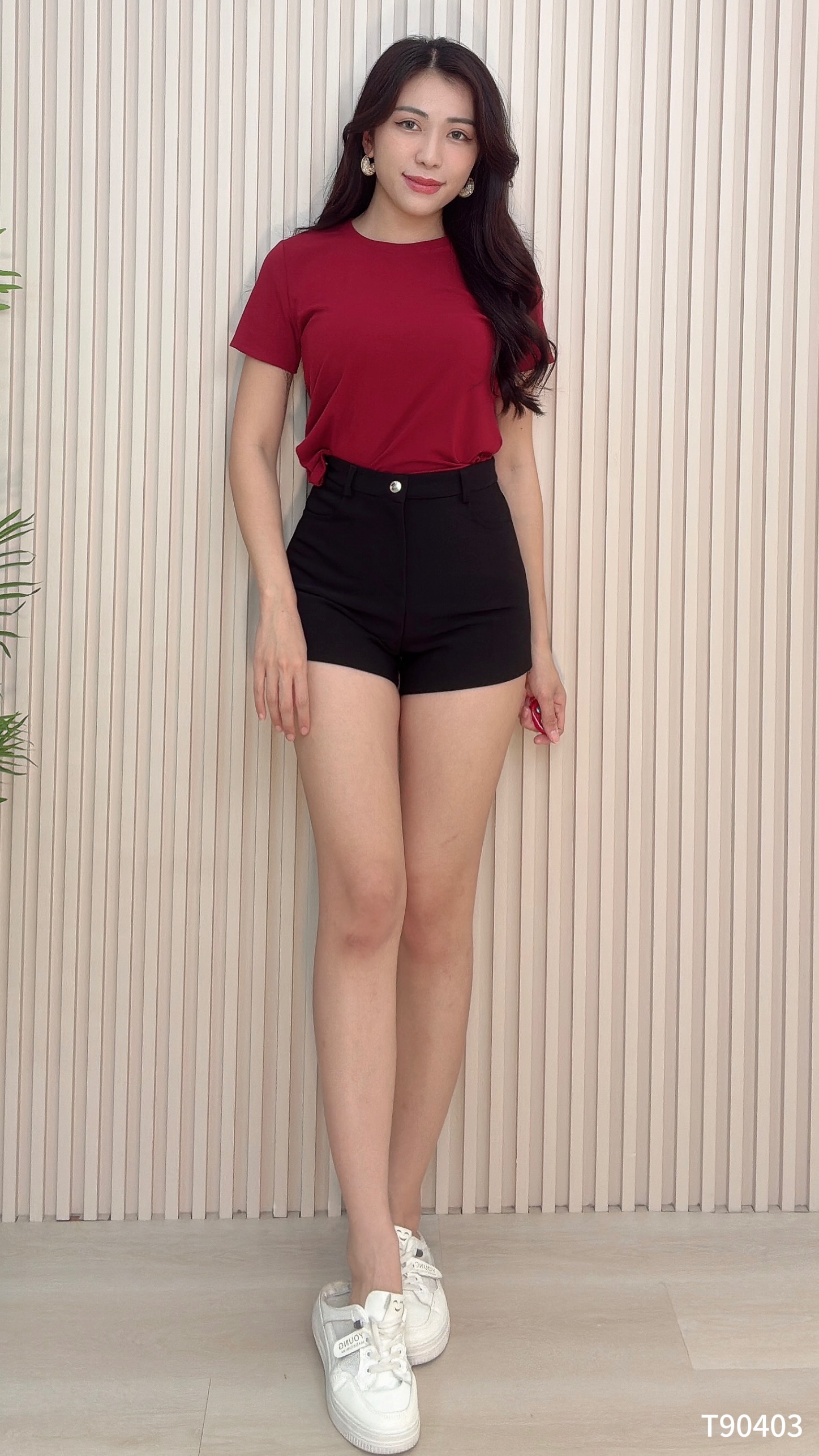 【LBB独家基础系列】百搭纯色圆领T恤  (T90403)