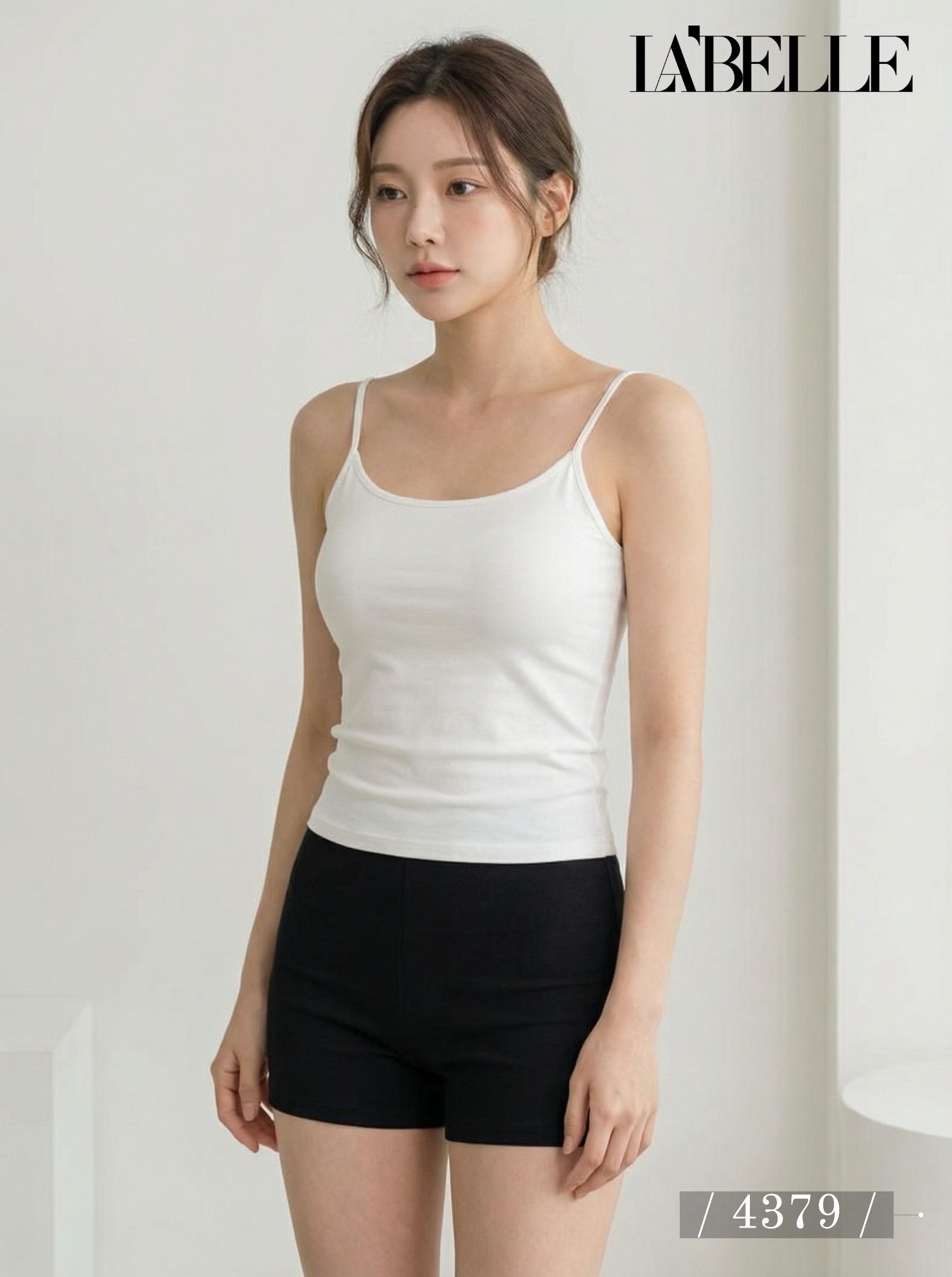 绝美后背V领蕾丝花边吊带内搭  (4379)