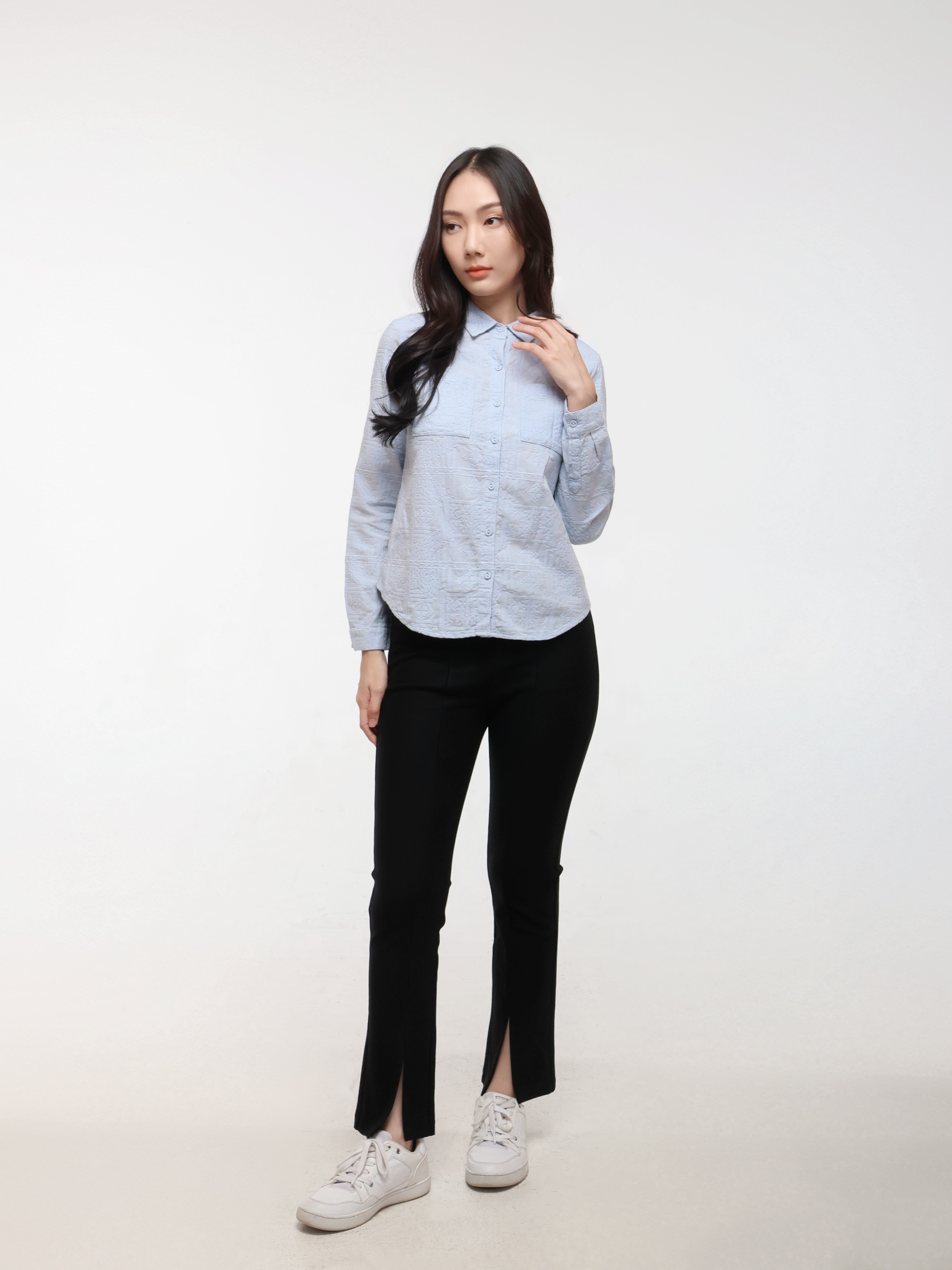 Basic Flare Women's Trousers (YS30148)