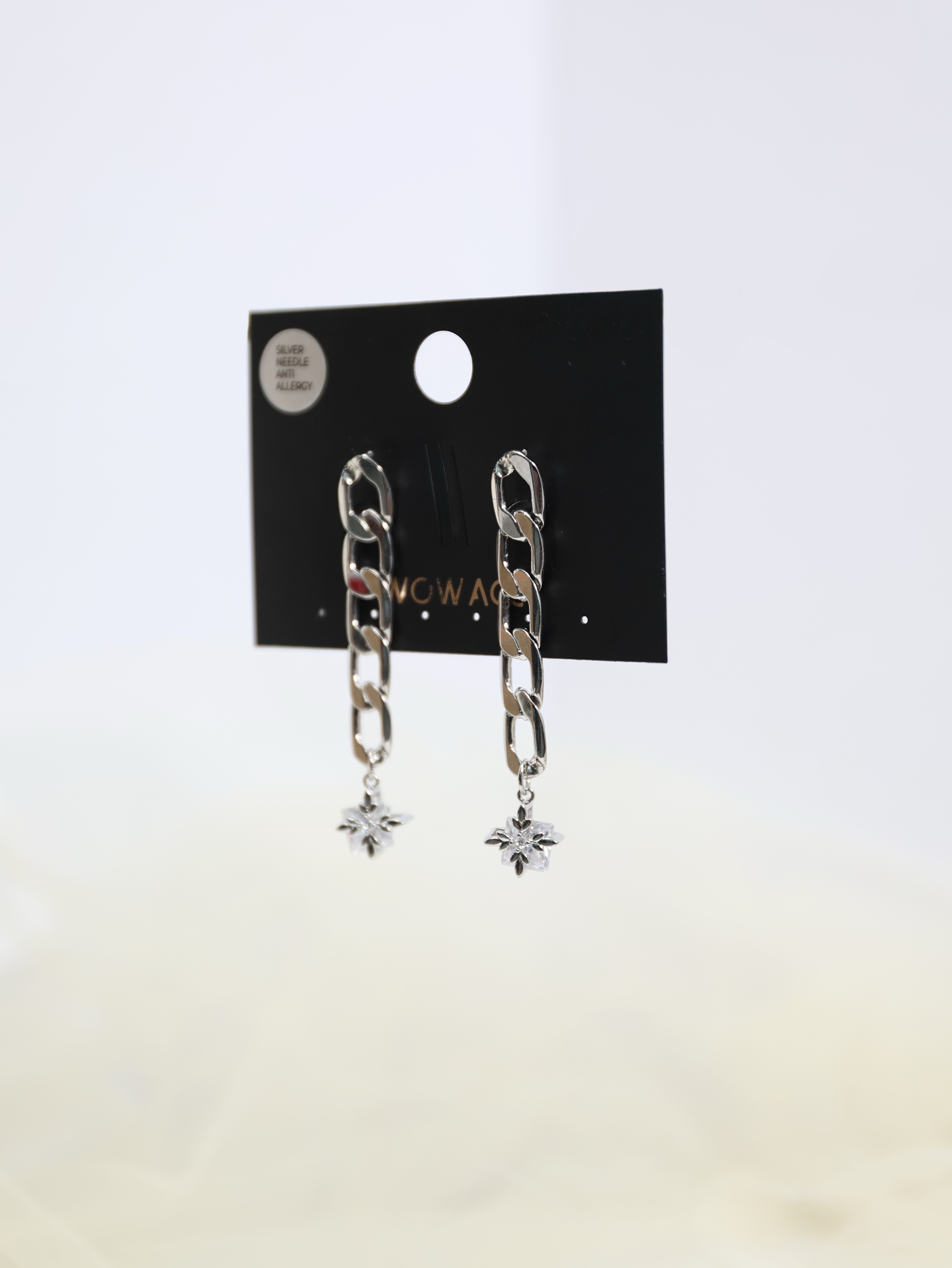【W64312】04-Metallic earrings-BM10-Silver pin