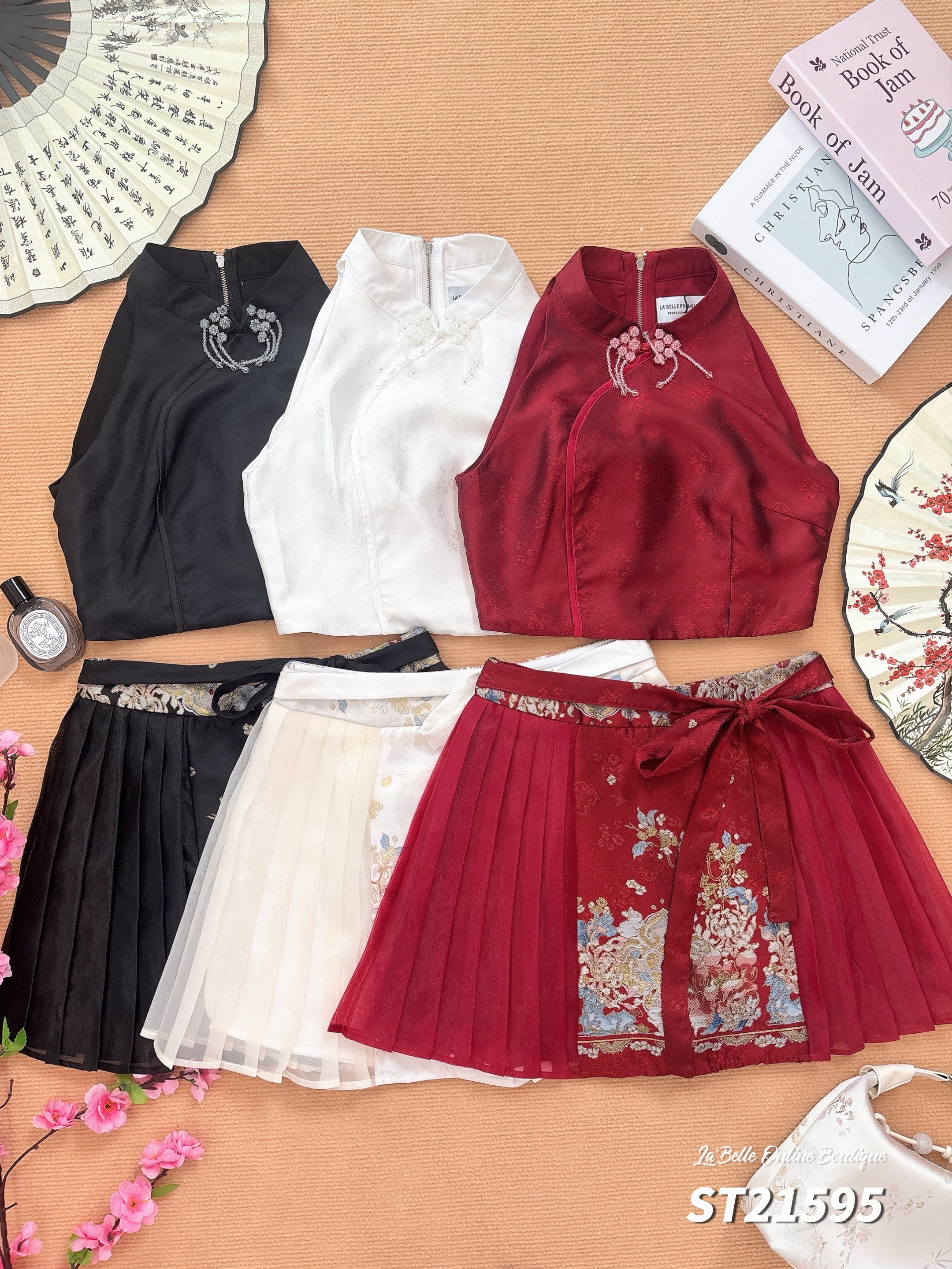 【预购PRE-ORDER】【LBP 独家新年系列】高级感气质两件套 (ST21595)