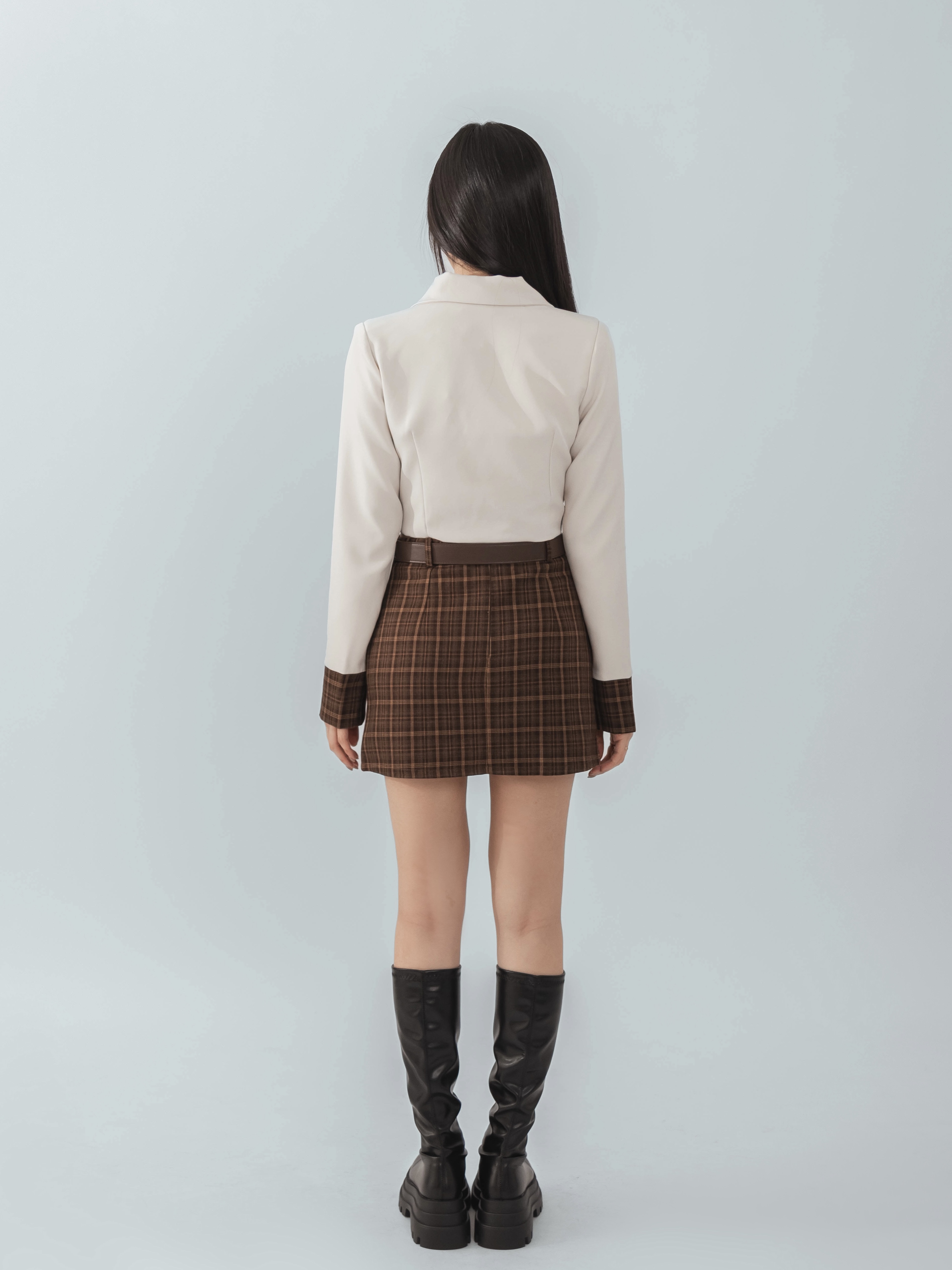 【LBP独家】时尚OL撞色两件套 (ST21441)