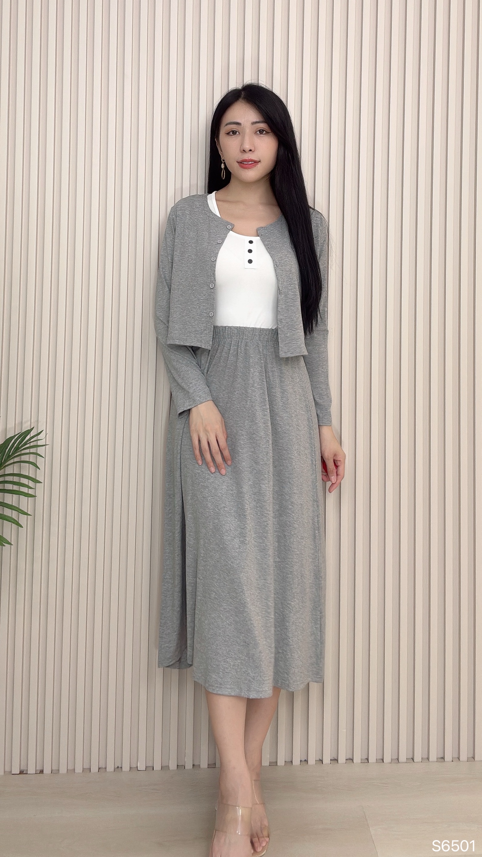 韩系温柔风三件套 (S6501)