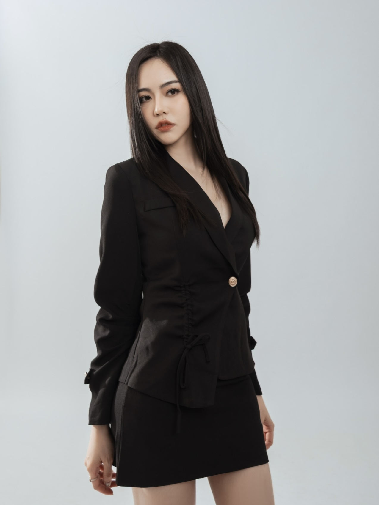 【LBP独家】甜美日系撞色两件套 (ST21443)