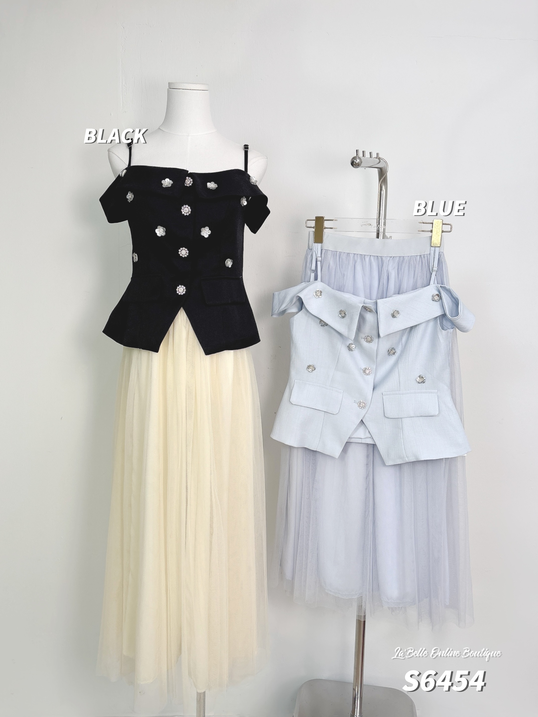 时尚轻奢两件套 (S6454)