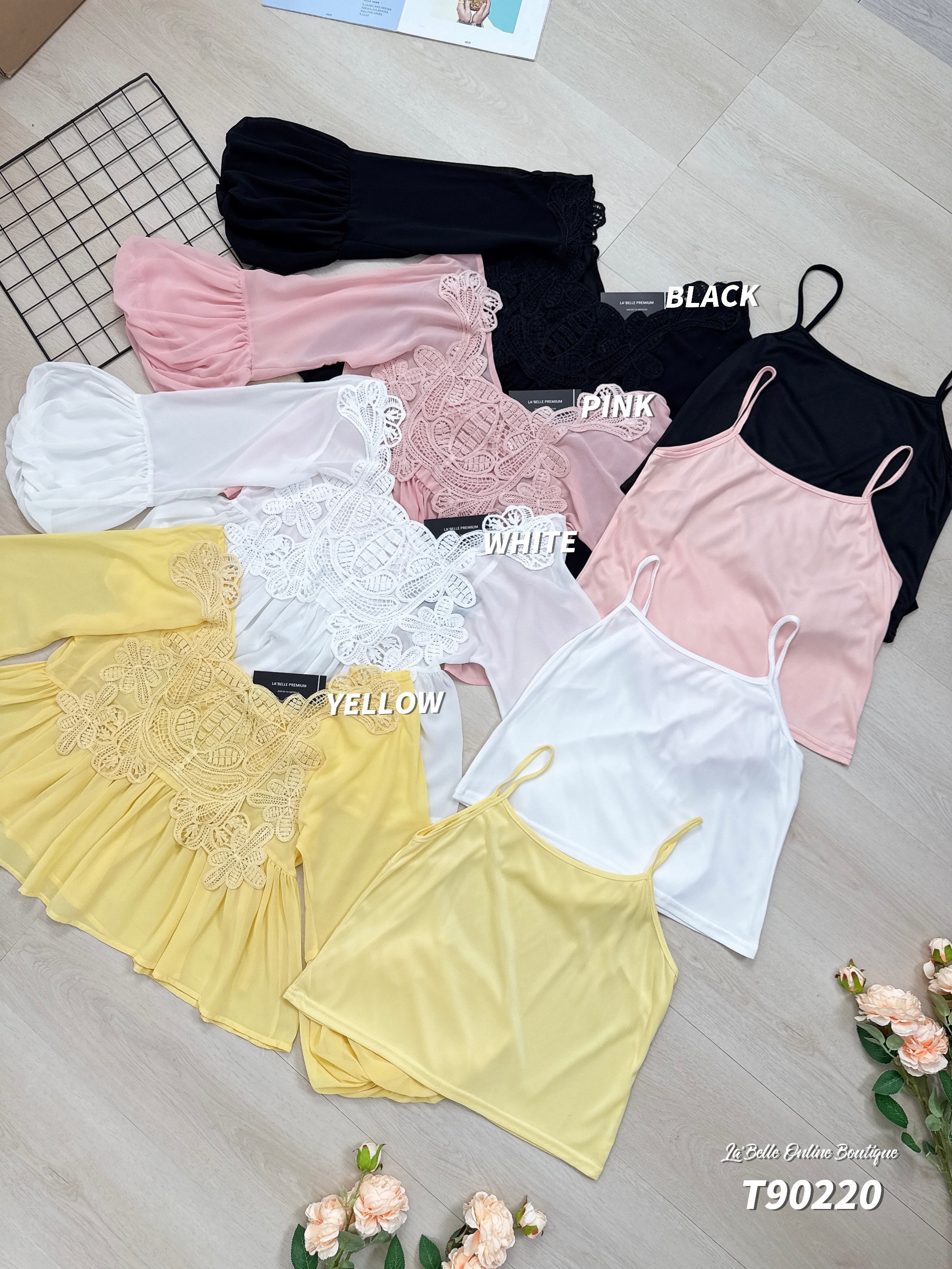 别致度假风两件套 (T90220) - 特价-La'Belle Fashion Boutique Sdn Bhd