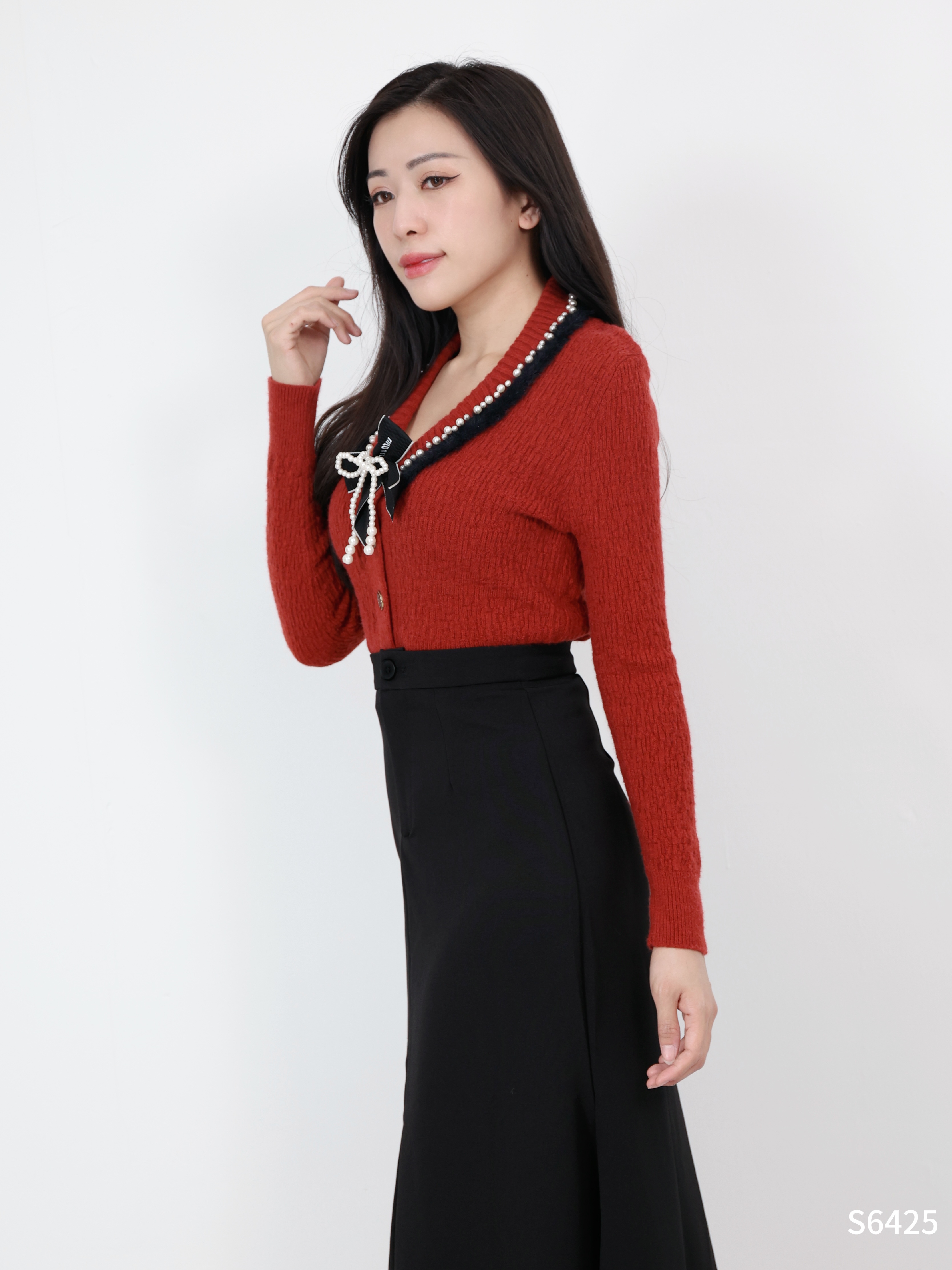 修身鱼尾设计高腰半身裙 (S6425) - 特价-La'Belle Fashion Boutique Sdn Bhd