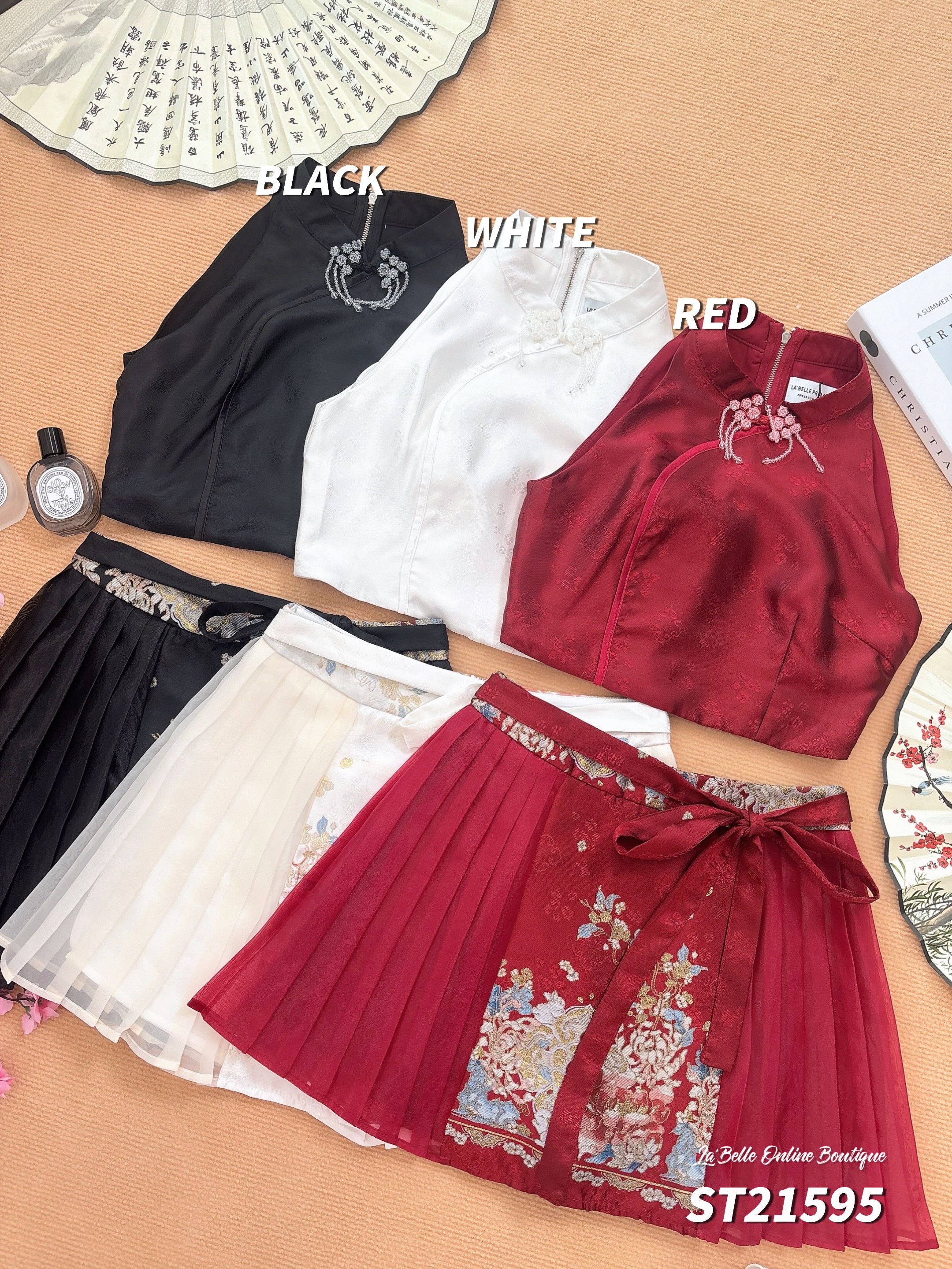 【预购PRE-ORDER】【LBP 独家新年系列】高级感气质两件套 (ST21595)