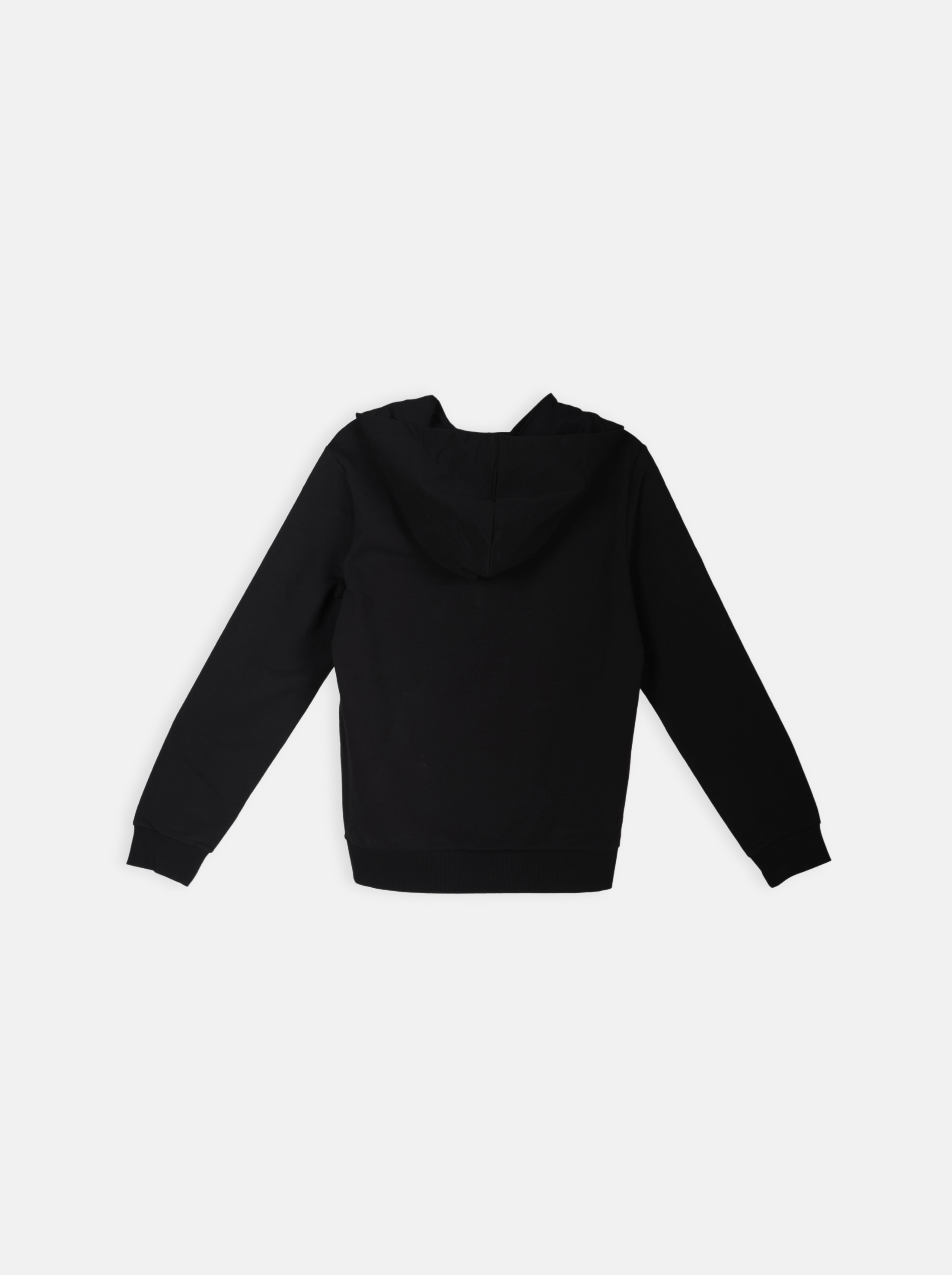 Regular Solid Colour Hoodie with "KEEP MOVE" Logo Print (YS30116)