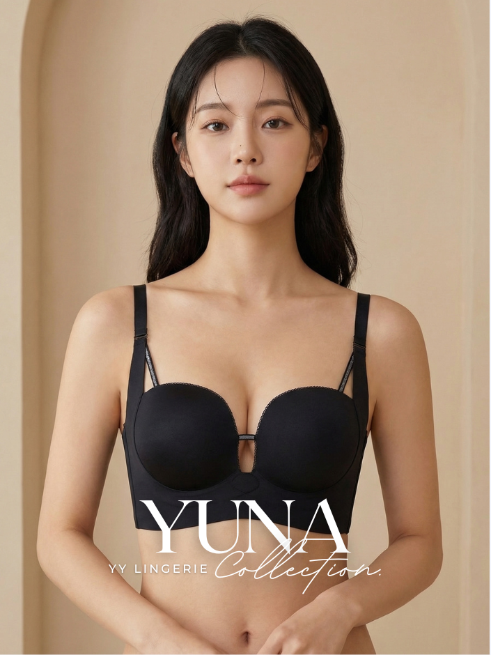 【预购PRE-ORDER】【YUNA】无痕提拉一片式小胸救星Bra (4345)