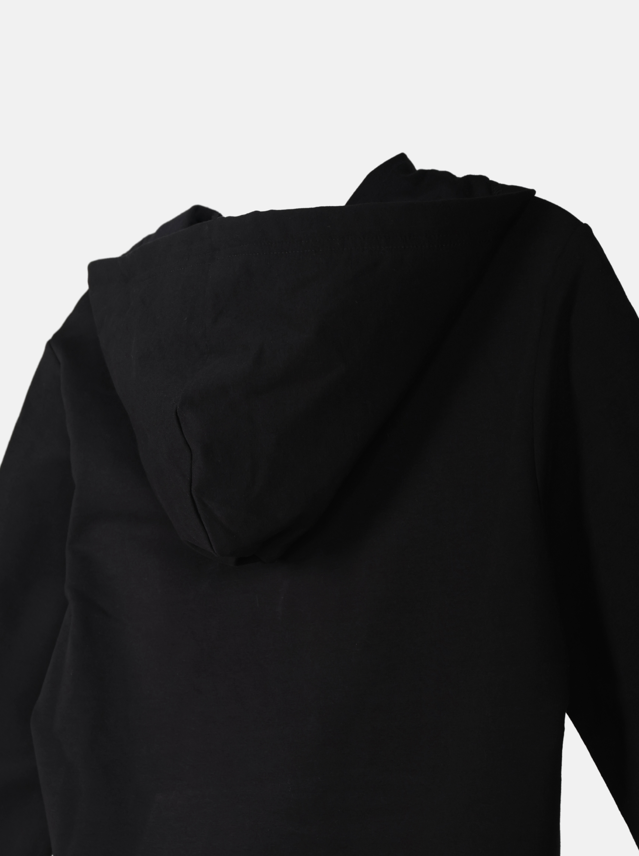 Regular Solid Colour Hoodie with "KEEP MOVE" Logo Print (YS30116)