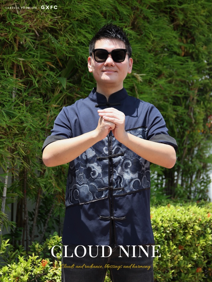 【LBP GXFC 独家新年系列 - 祥云瑞彩】复古经典款立领唐装上衣/外套 (T90183)-La'Belle Fashion Boutique Sdn Bhd