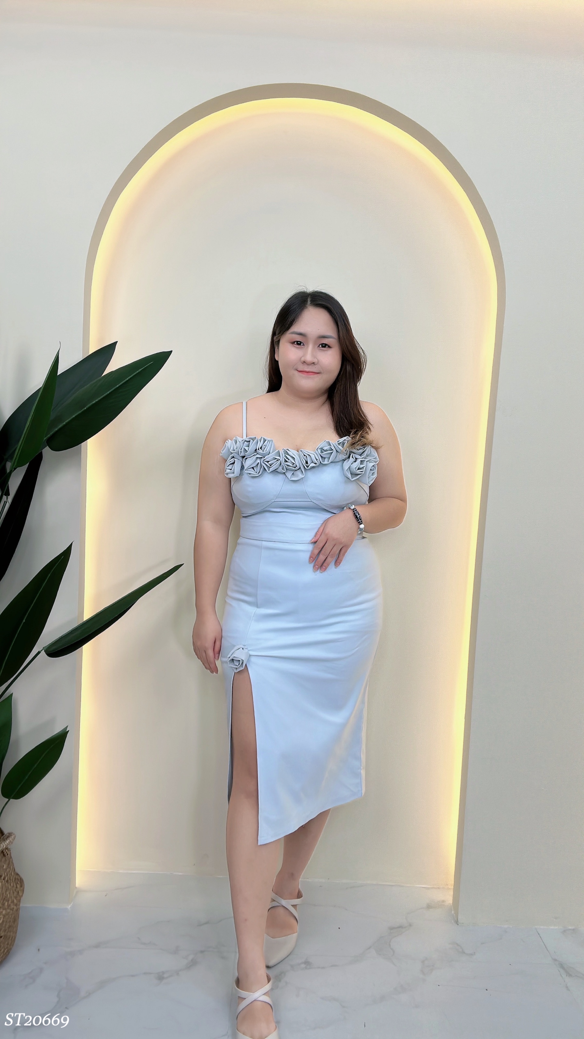 【LBP独家】高贵立体玫瑰设计两件套（ST20669）