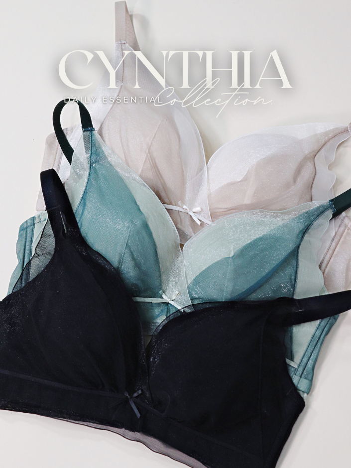 【Cynthia】仙气飘飘系列撞色无钢圈中厚款胸罩辛西娅（4267）