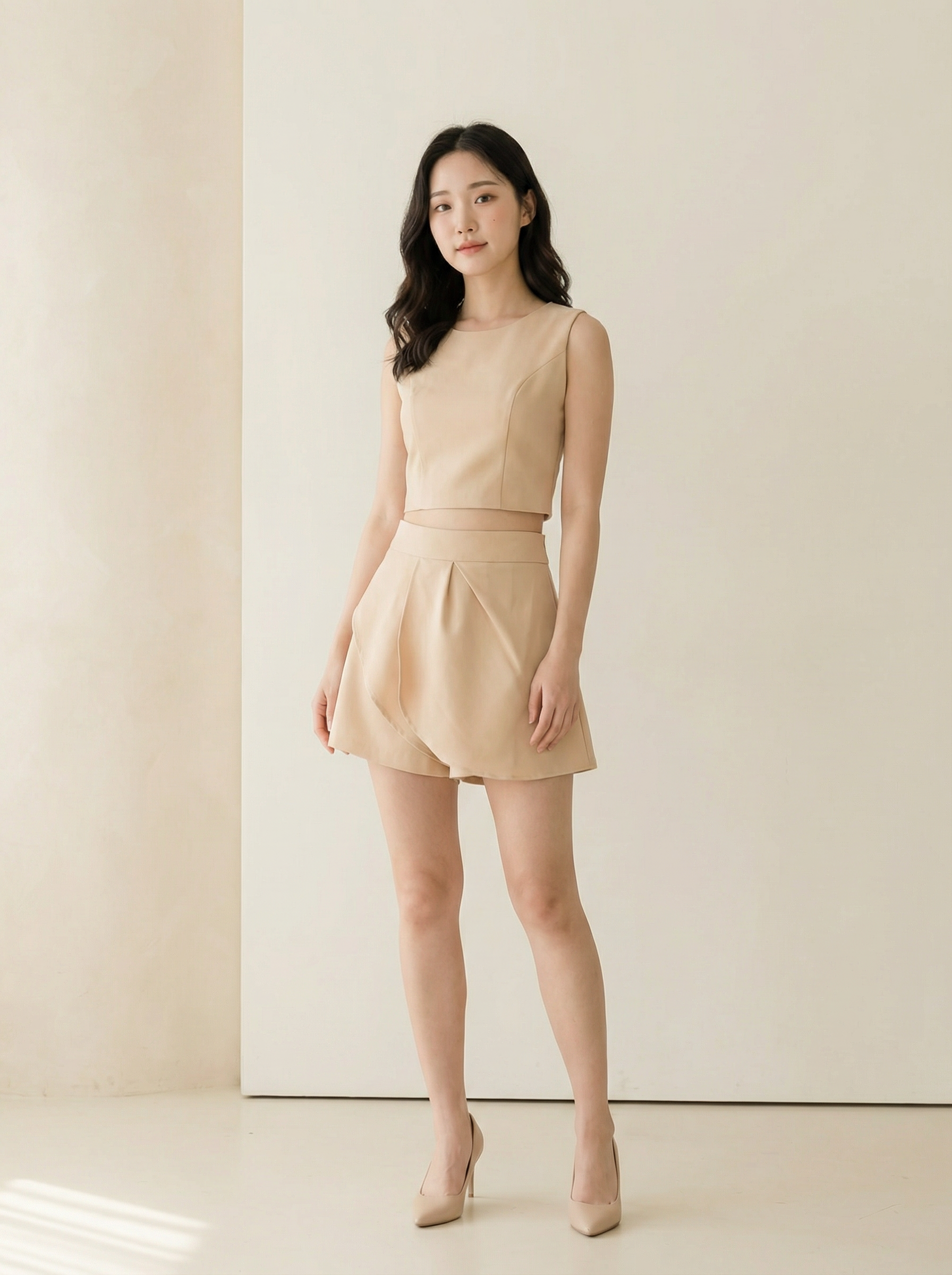 气质通勤风两件套 (ST21618)