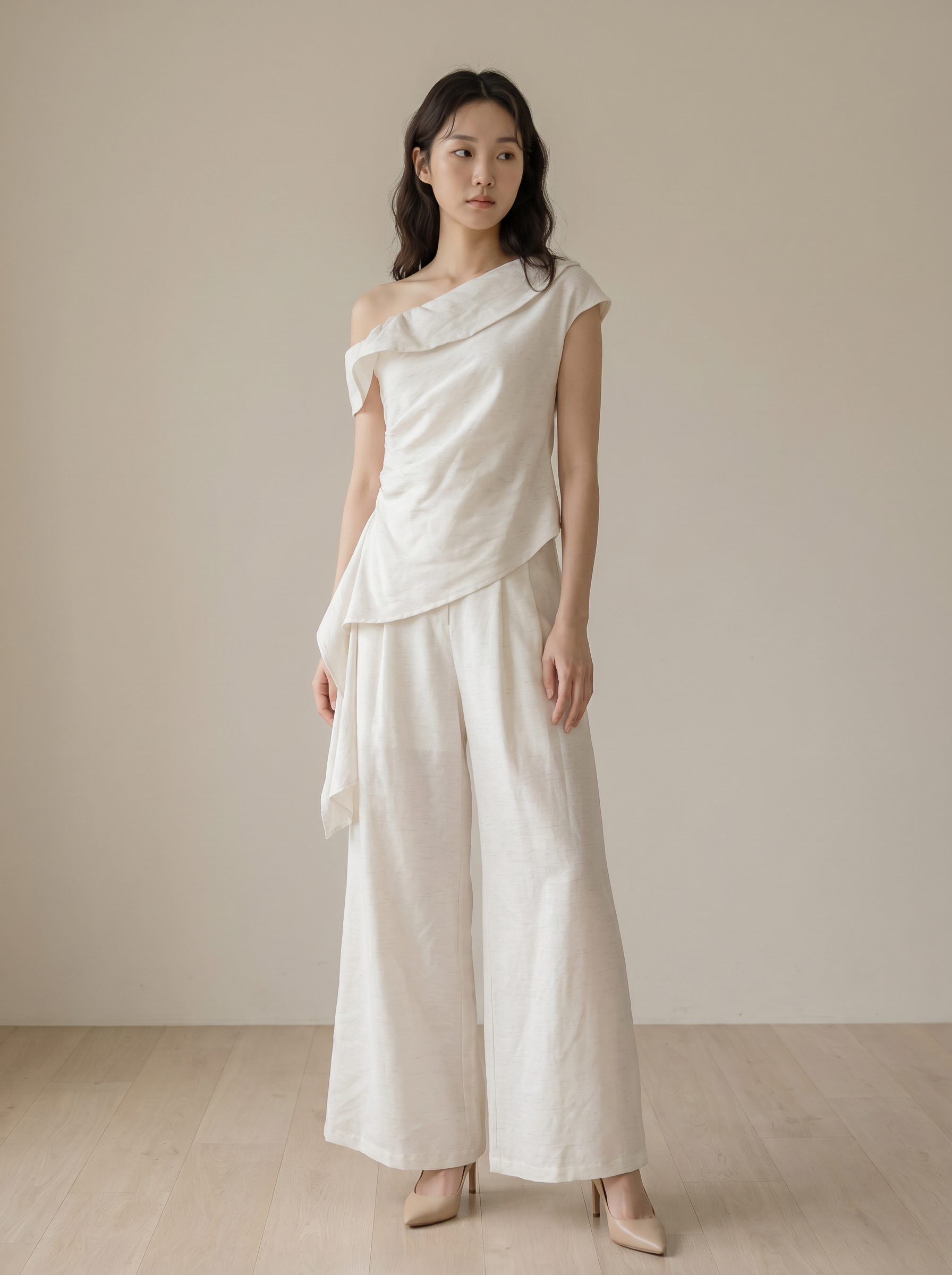 法式慵懒风两件套 (S6547)