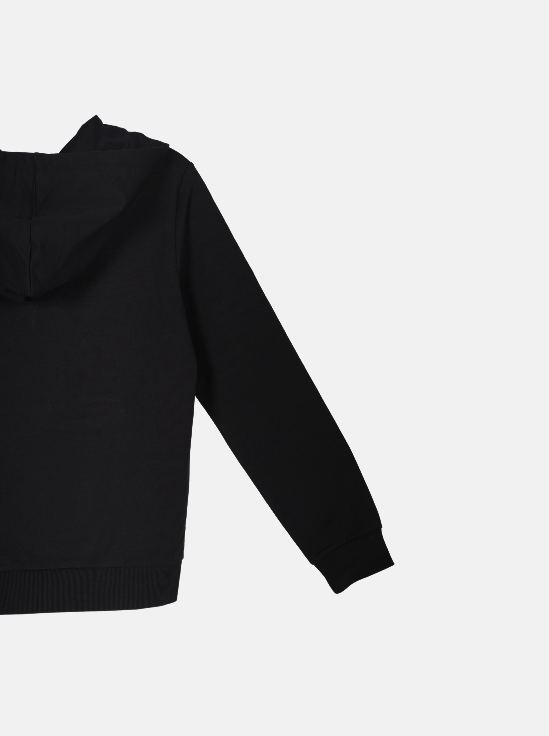 Regular Solid Colour Hoodie with "KEEP MOVE" Logo Print (YS30116)