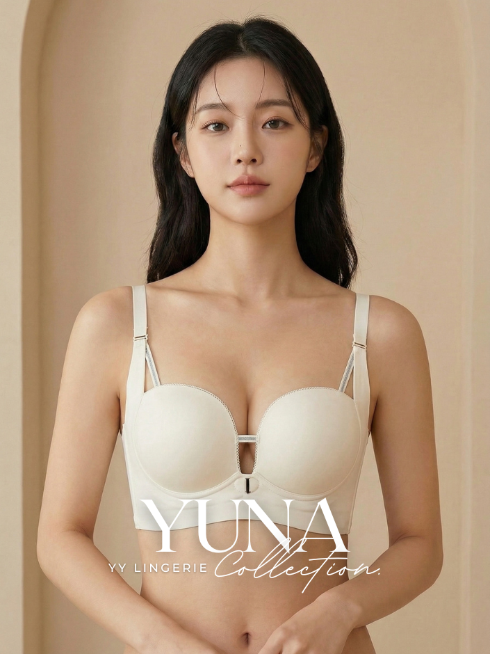 【预购PRE-ORDER】【YUNA】无痕提拉一片式小胸救星Bra (4345)