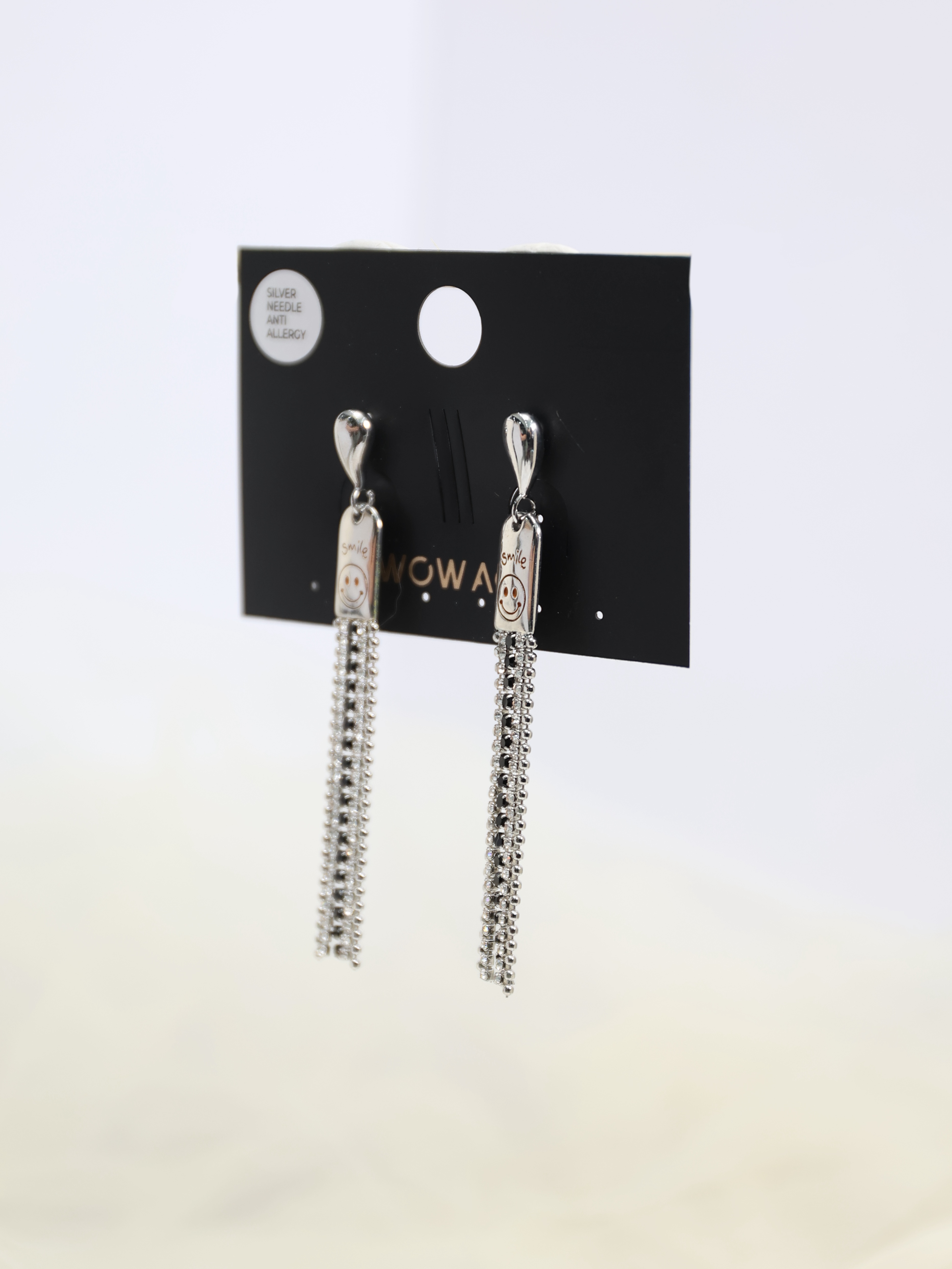 【W37307】04-Silver pin earrings-BM76