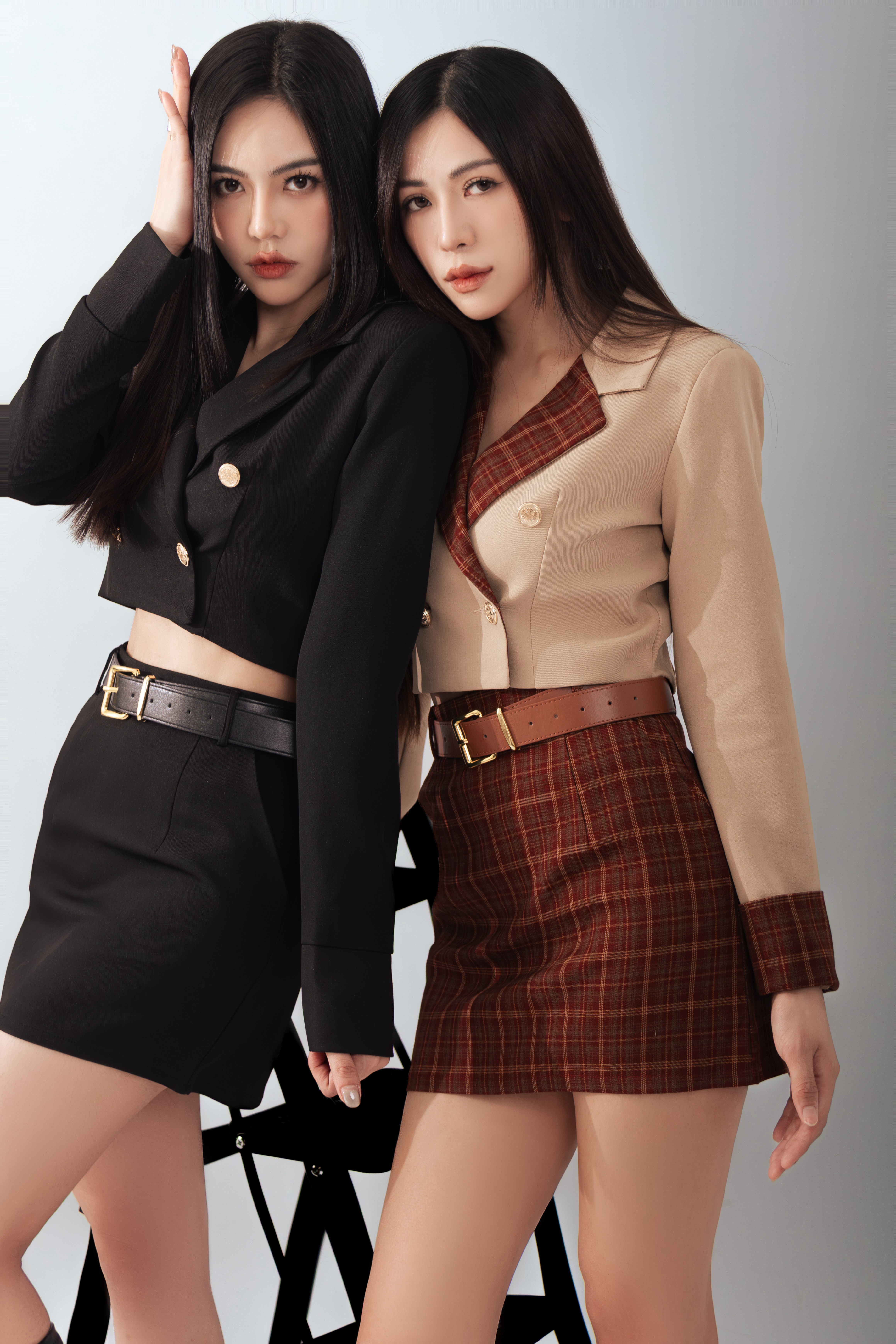 【LBP独家】时尚OL撞色两件套 (ST21441)