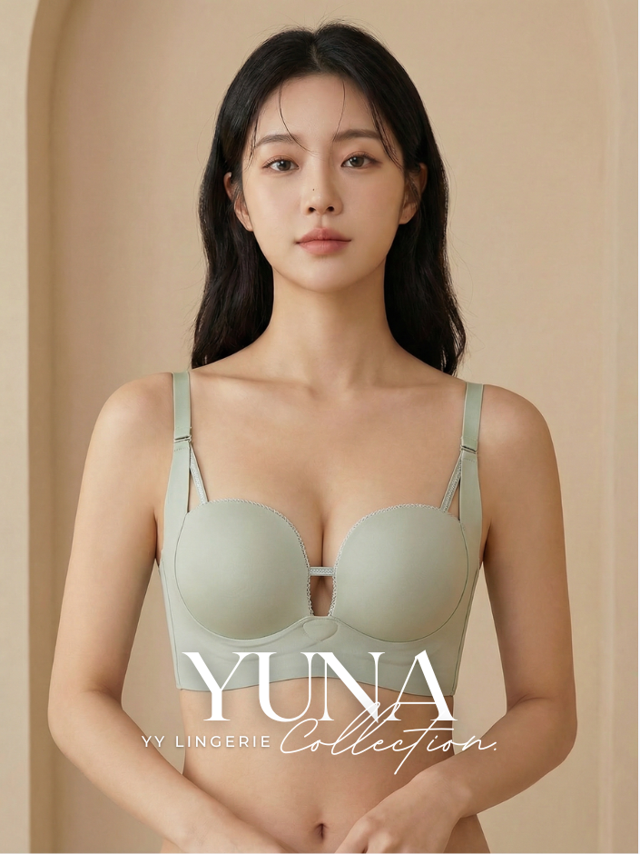 【预购PRE-ORDER】【YUNA】无痕提拉一片式小胸救星Bra (4345)