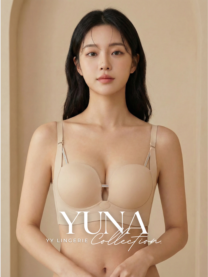 【YUNA】无痕提拉一片式小胸救星Bra (4345)