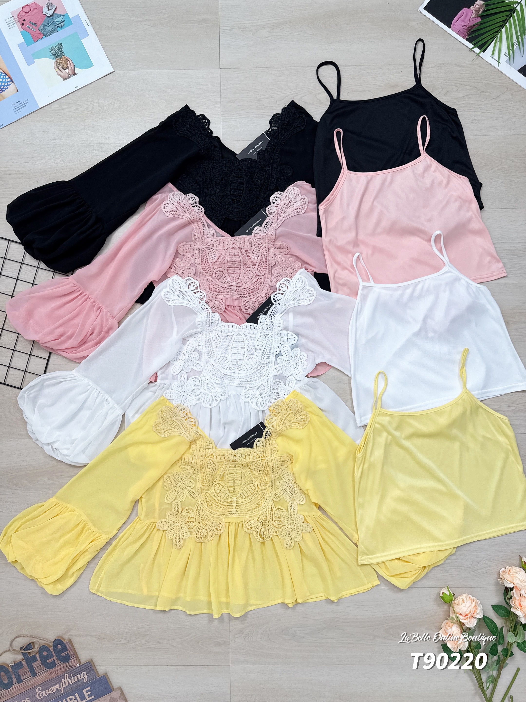 别致度假风两件套 (T90220) - 特价-La'Belle Fashion Boutique Sdn Bhd