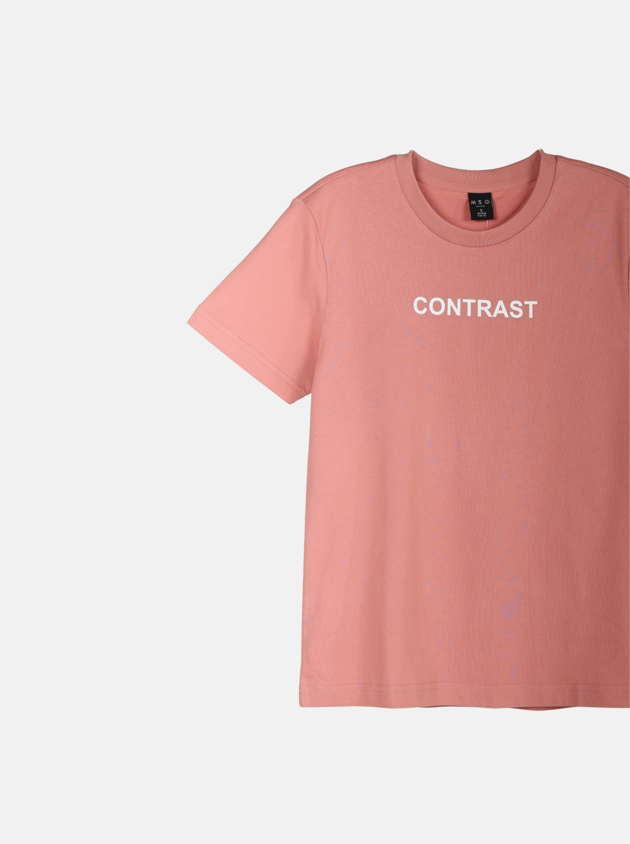 Men's Knitted Casual Wear with "CONTRAST" Slogan (YS30117)