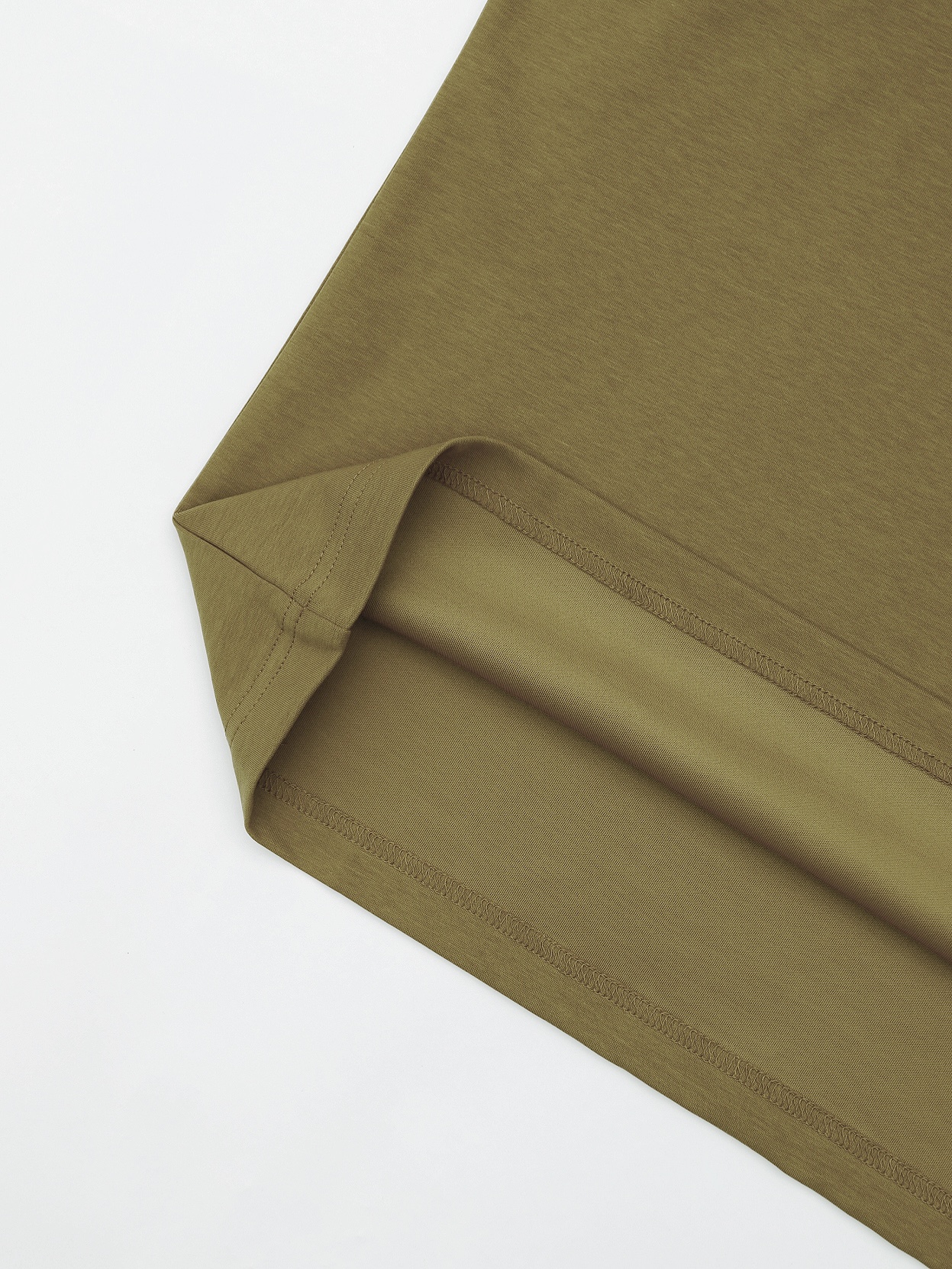 【STICKMEN】舒适圆领宽松OverSize上衣（SM100101 OLIVE）