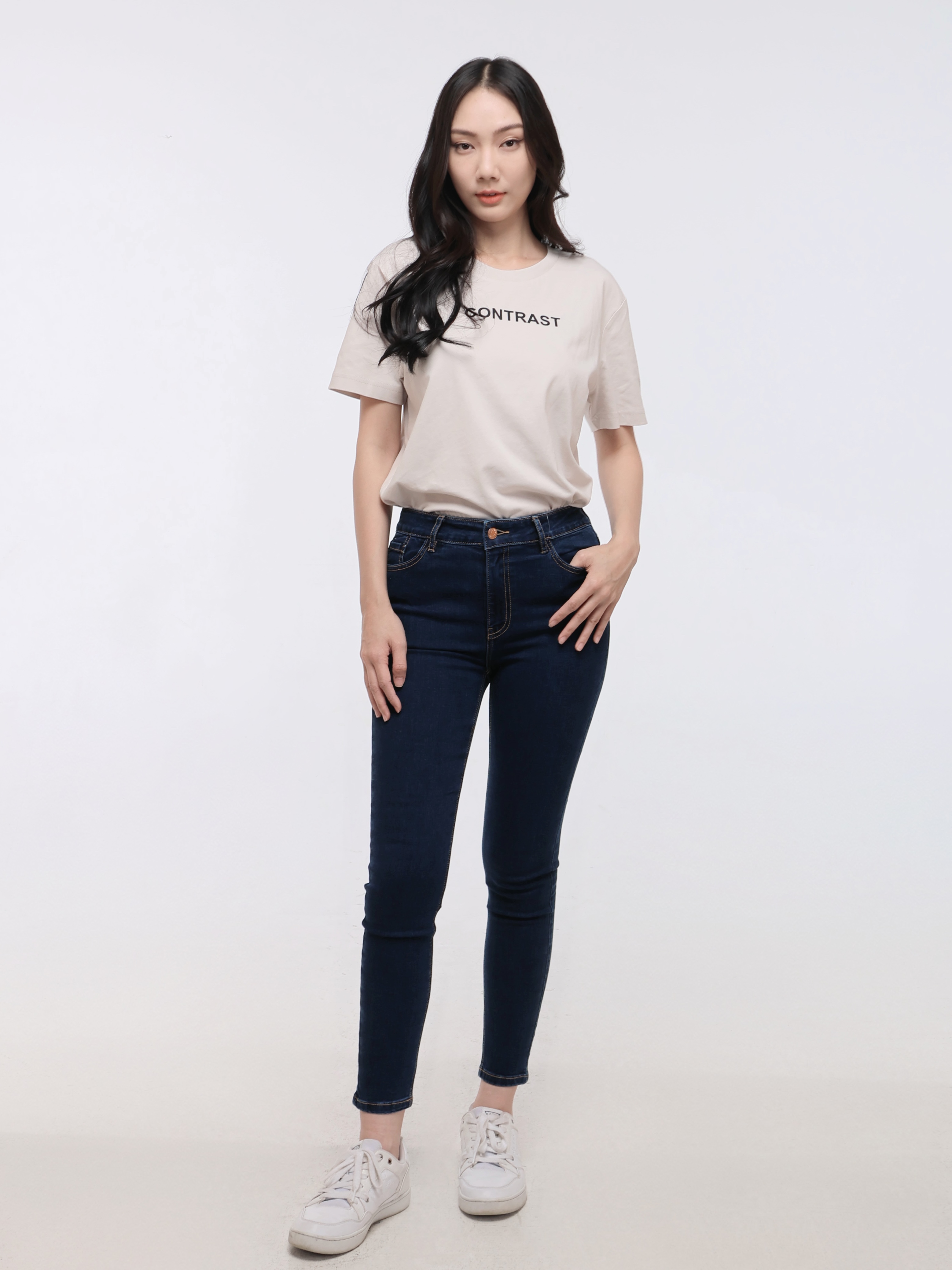 Women's High Waisted Skinny Denim Jeans  (YS30121)
