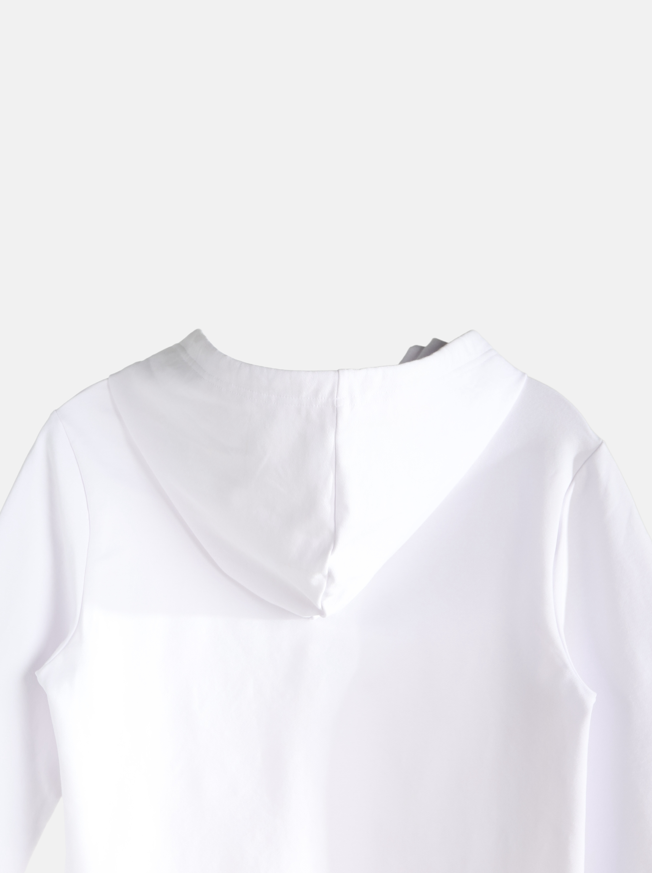 Regular Solid Colour Hoodie with "KEEP MOVE" Logo Print (YS30116)