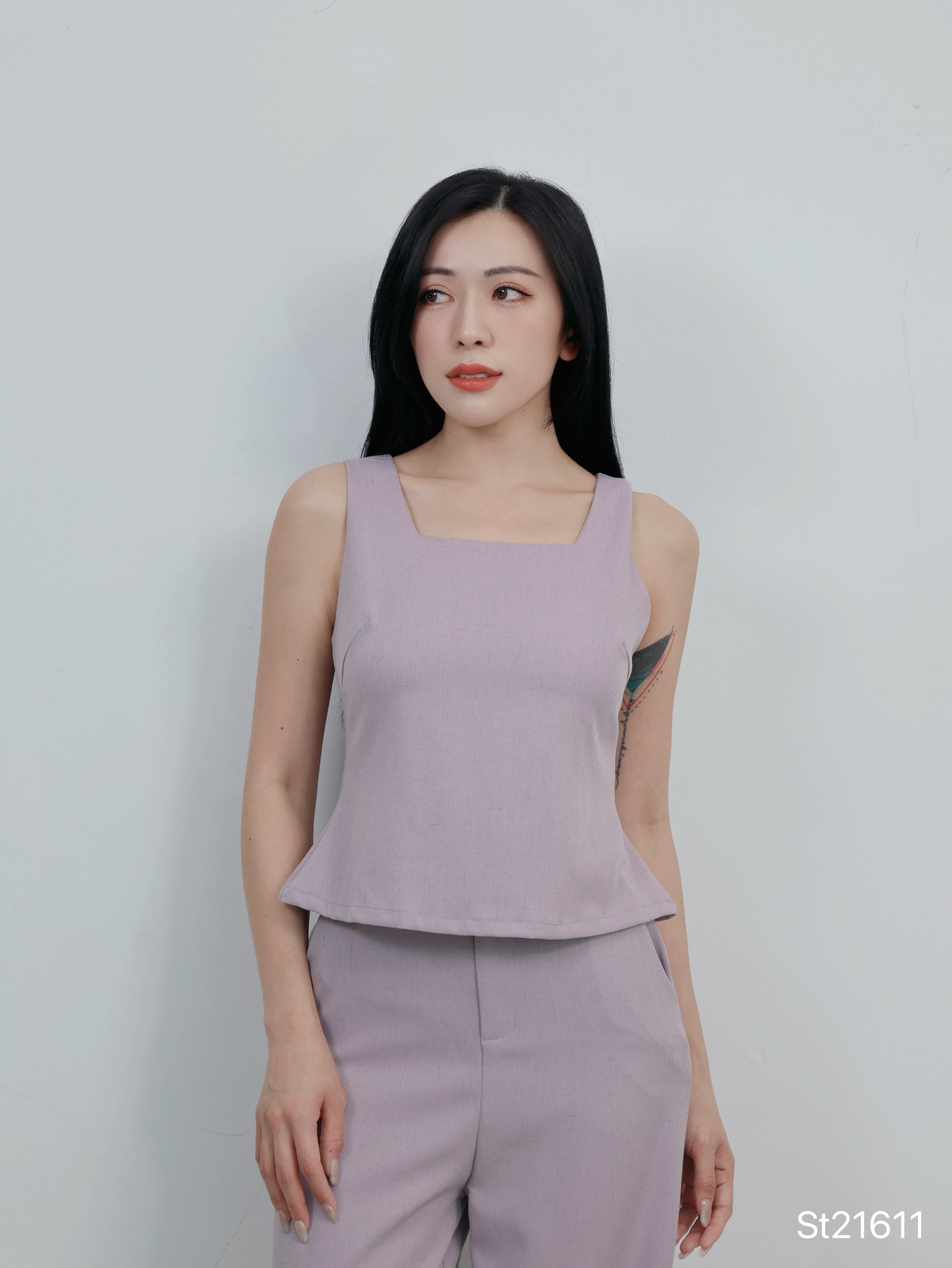 美式简约气质两件套 (ST21611)