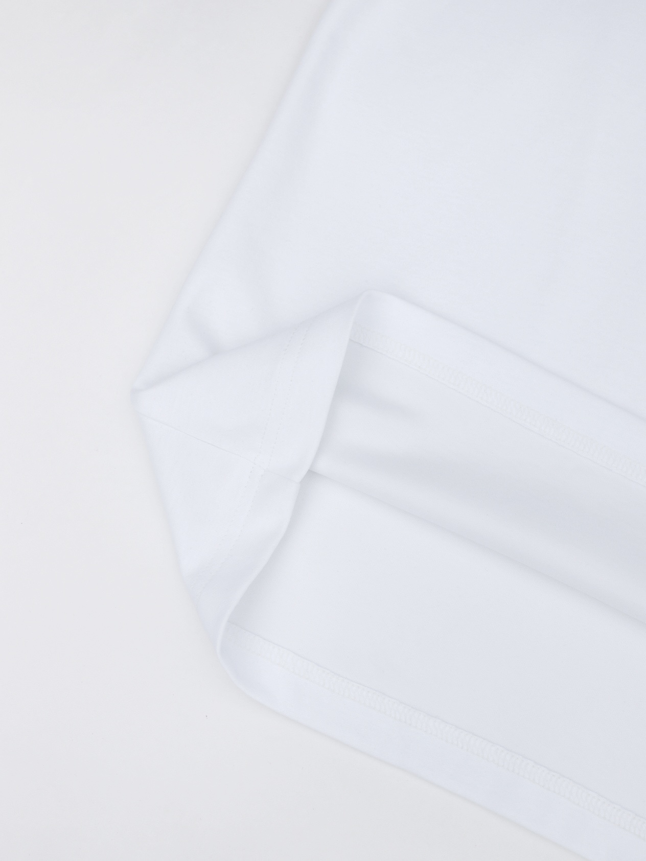 【STICKMEN】舒适圆领宽松OverSize上衣（SM100101 WHITE）