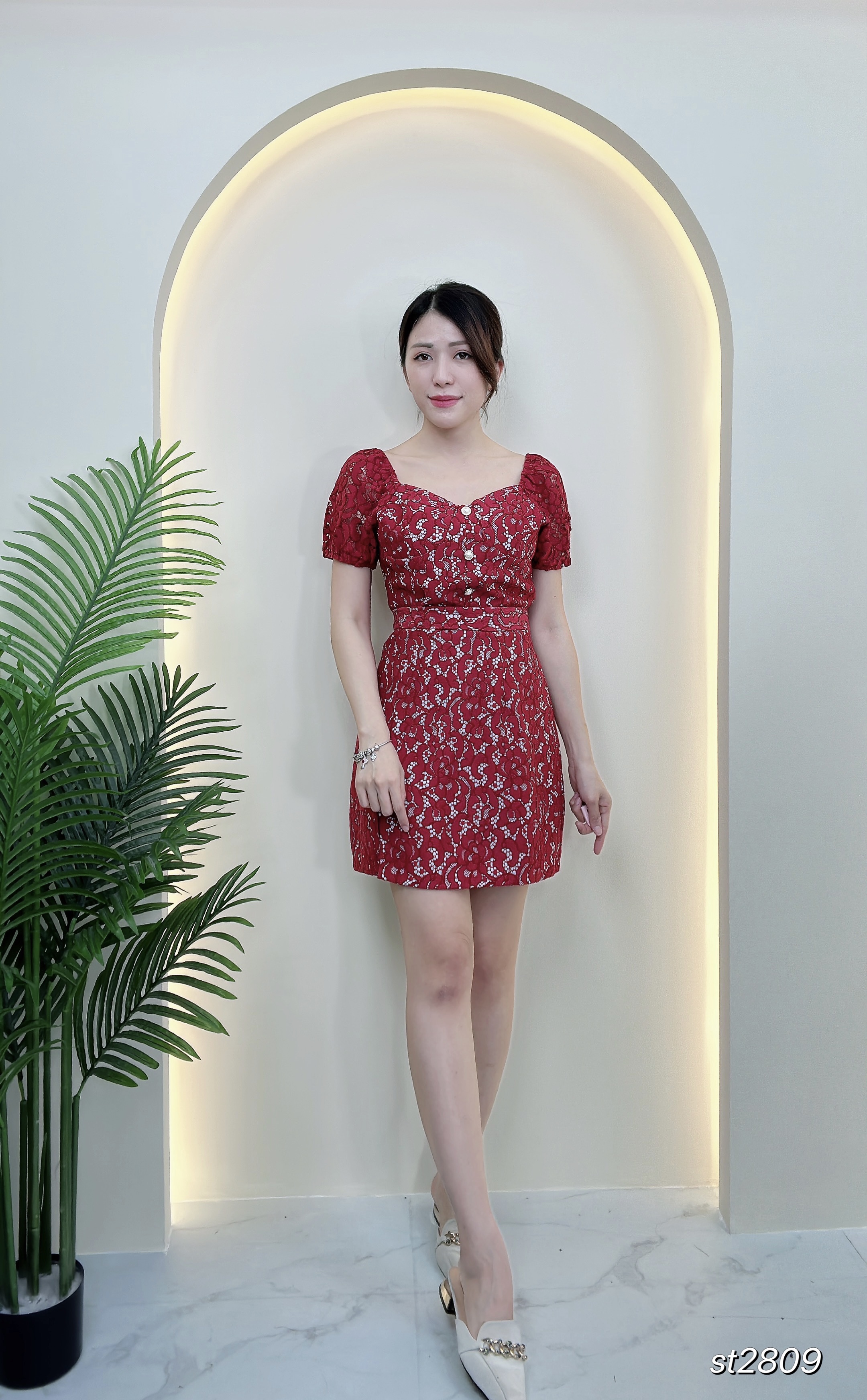 【LBP独家】绝美法式名媛风2件套 (ST2809) - 特价