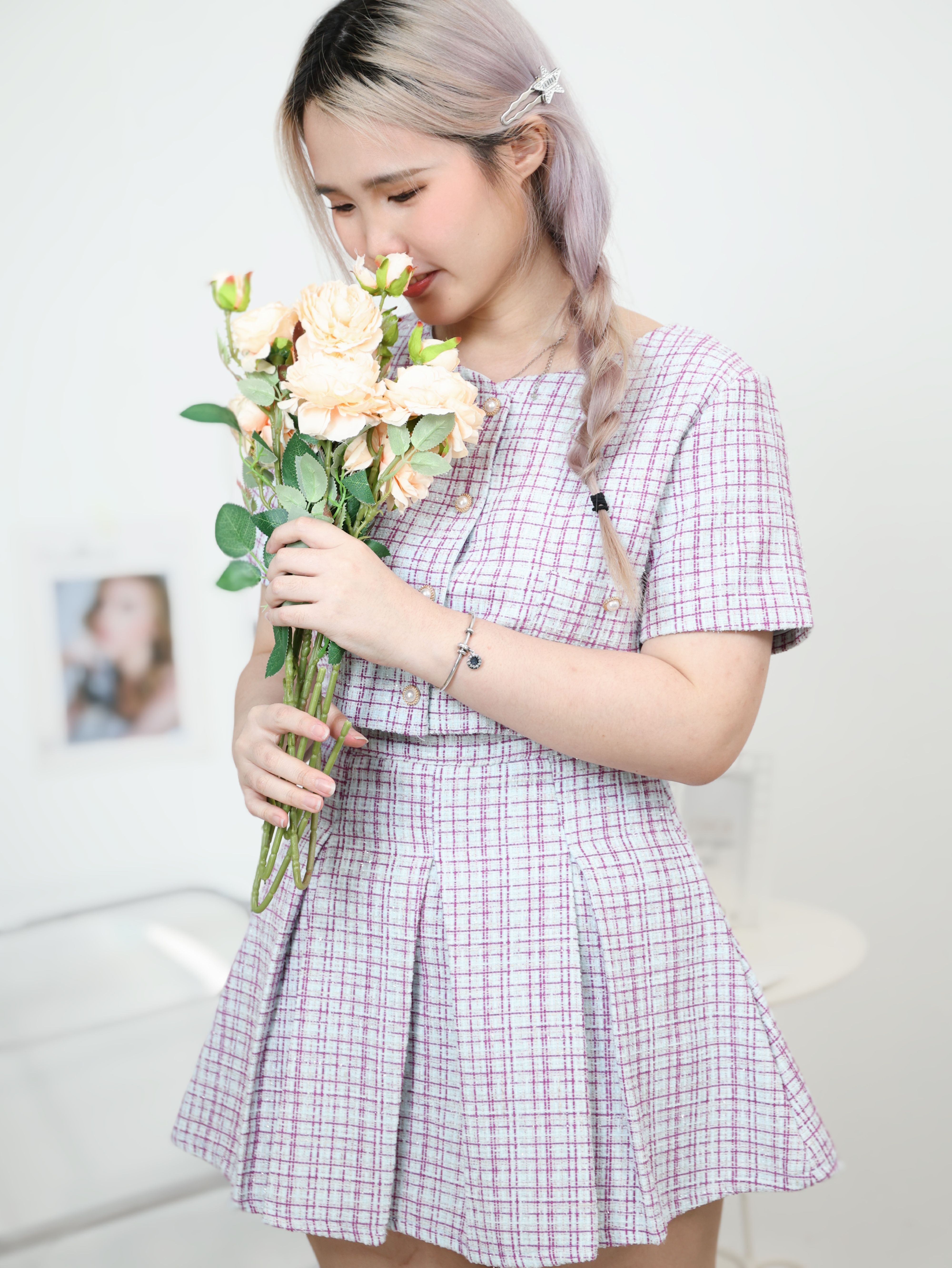 【LBP独家】高级感时尚小香风两件套 (ST21078) - 特价-La'Belle Fashion Boutique Sdn Bhd